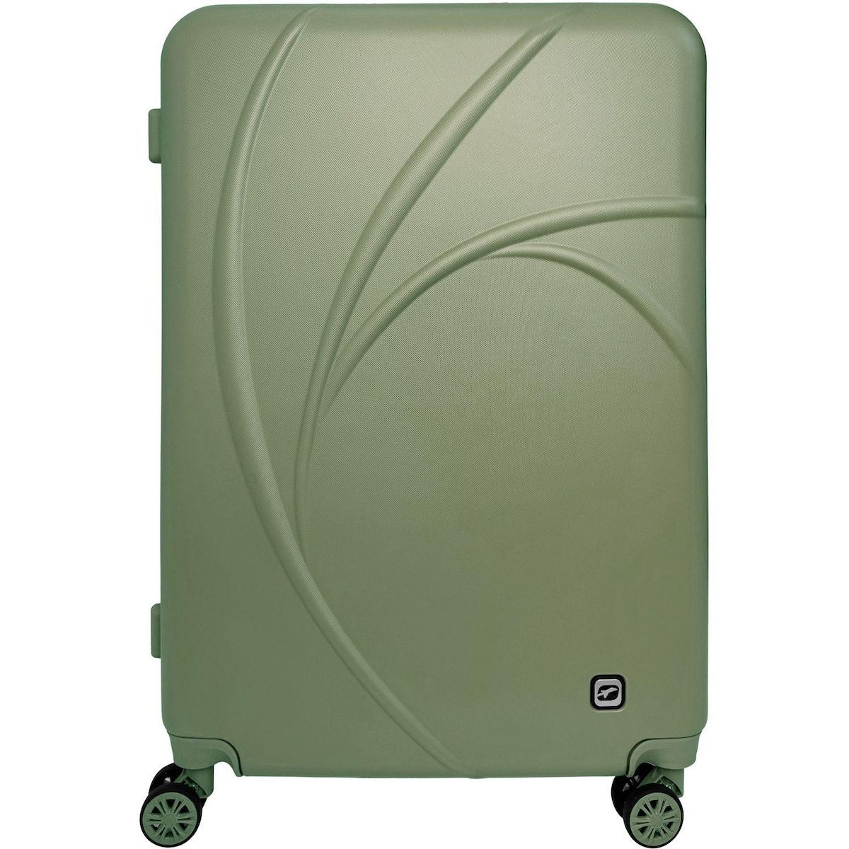 AIRPORT Valise ABS Blossom 55cm 8 roues - Vert