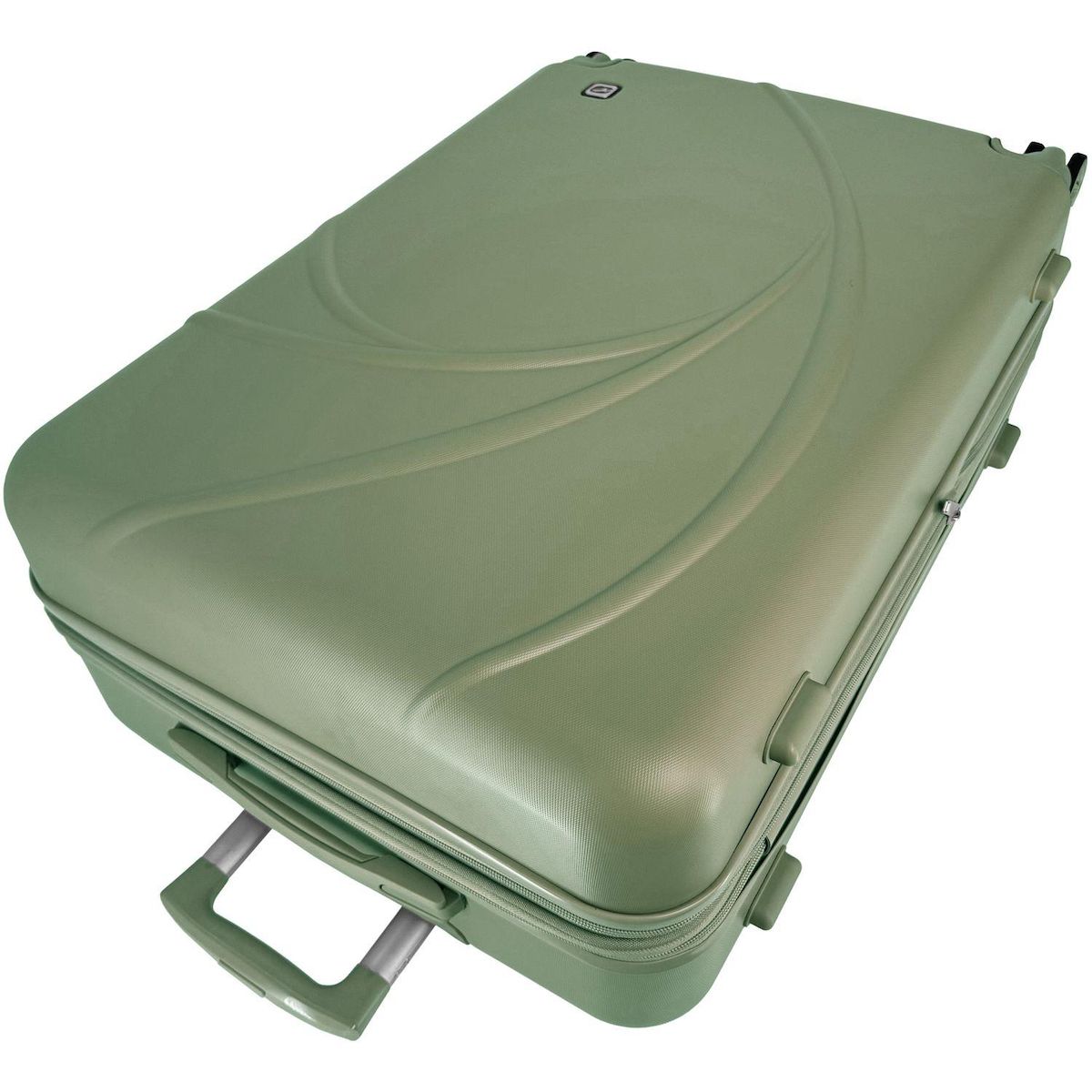 AIRPORT Valise ABS Blossom 55cm 8 roues - Vert