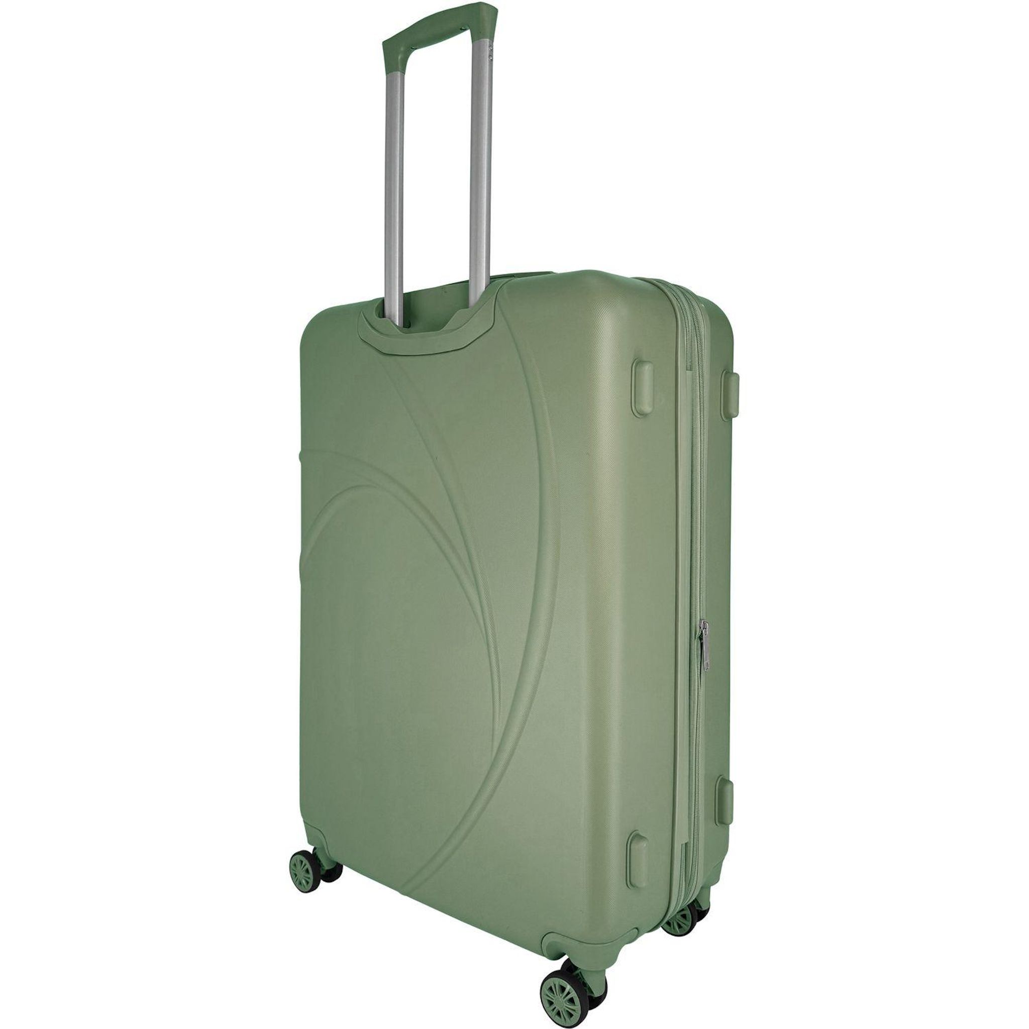 Voir la diapositive 3 : AIRPORT Valise ABS Blossom 75cm 8 roues extensible L - Vert