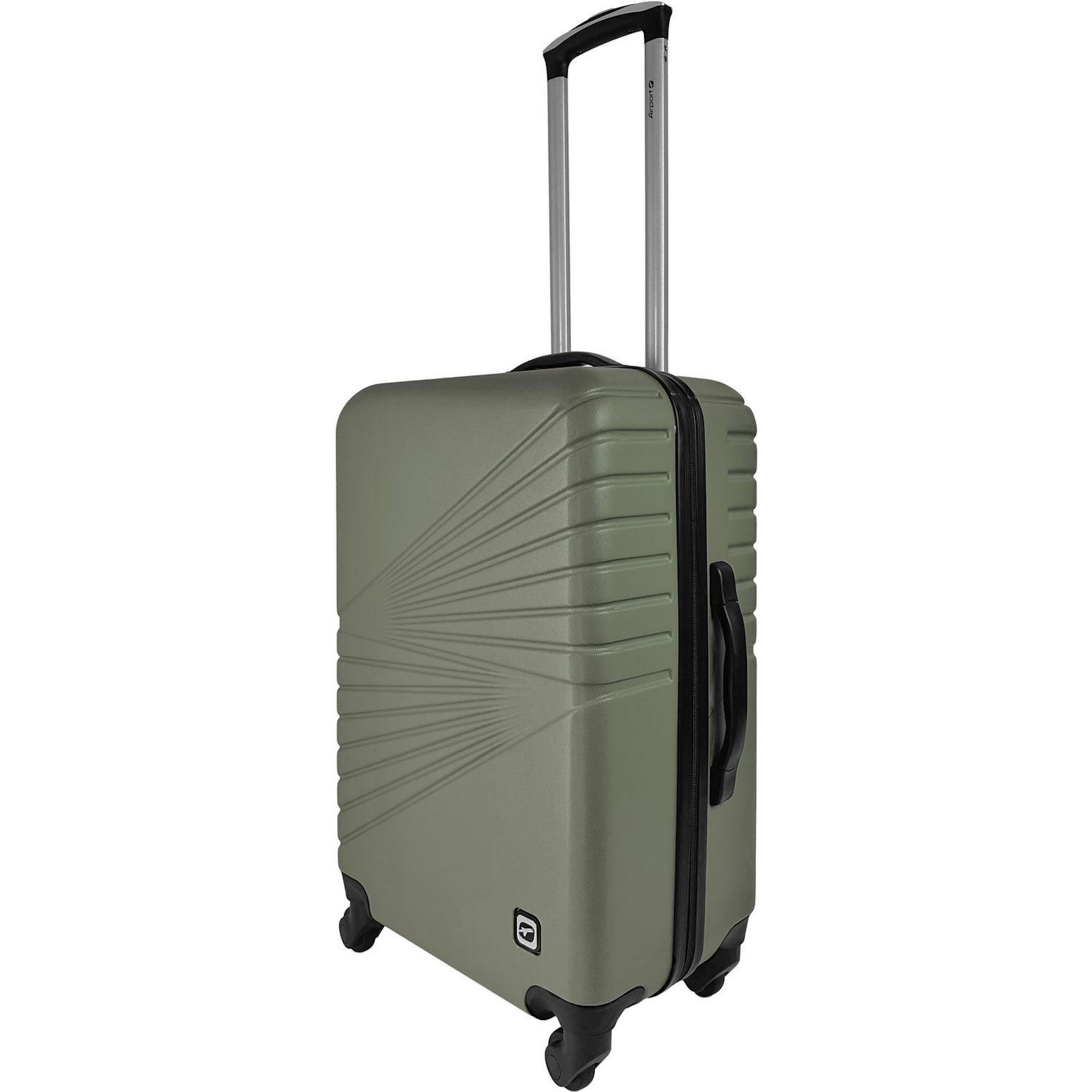 Voir la diapositive 2 : AIRPORT Valise ABS Spotlight 60cm 4 roues - Kaki
