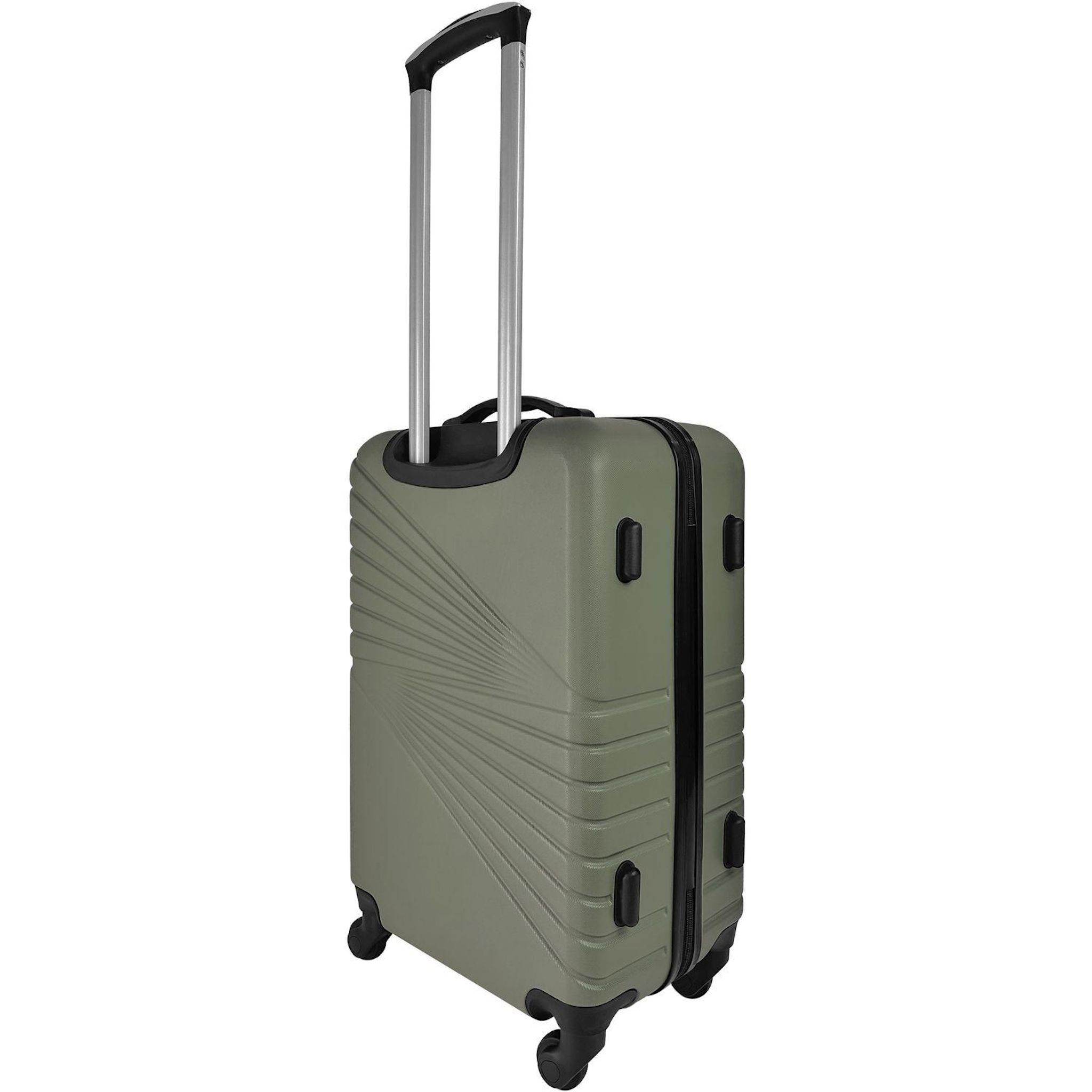 Voir la diapositive 3 : AIRPORT Valise ABS Spotlight 60cm 4 roues - Kaki