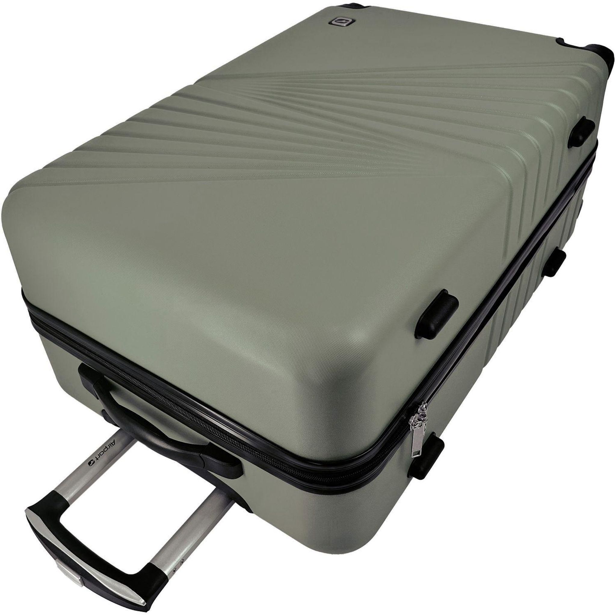 Voir la diapositive 4 : AIRPORT Valise ABS Spotlight 60cm 4 roues - Kaki