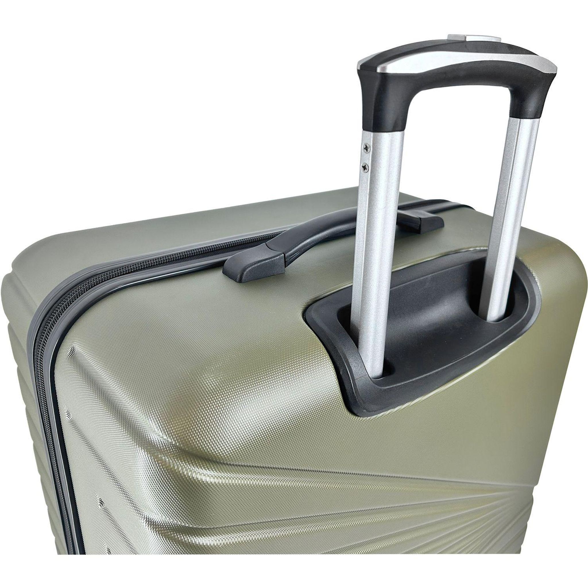 Voir la diapositive 8 : AIRPORT Valise ABS Spotlight 60cm 4 roues - Kaki