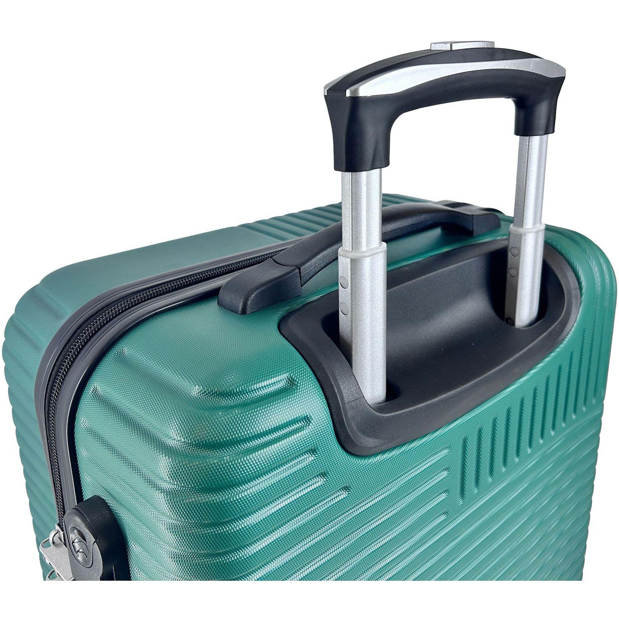 Voir la diapositive 12 : AIRPORT Valise ABS ZEN 55cm 4 roues - Vert