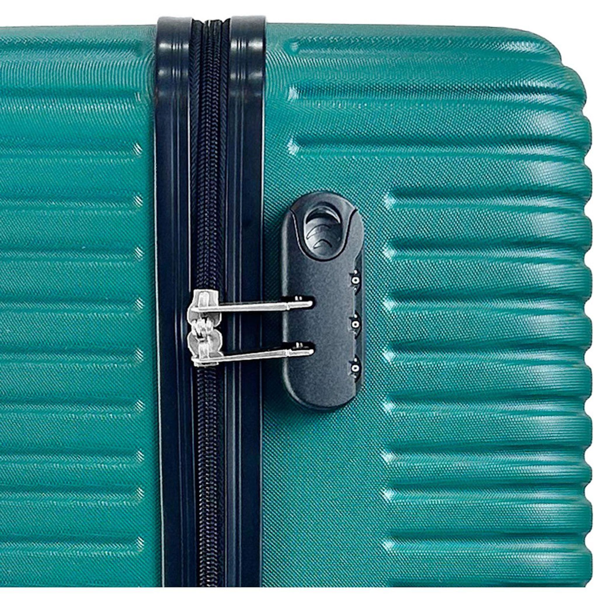 Voir la diapositive 14 : AIRPORT Valise ABS ZEN 55cm 4 roues - Vert