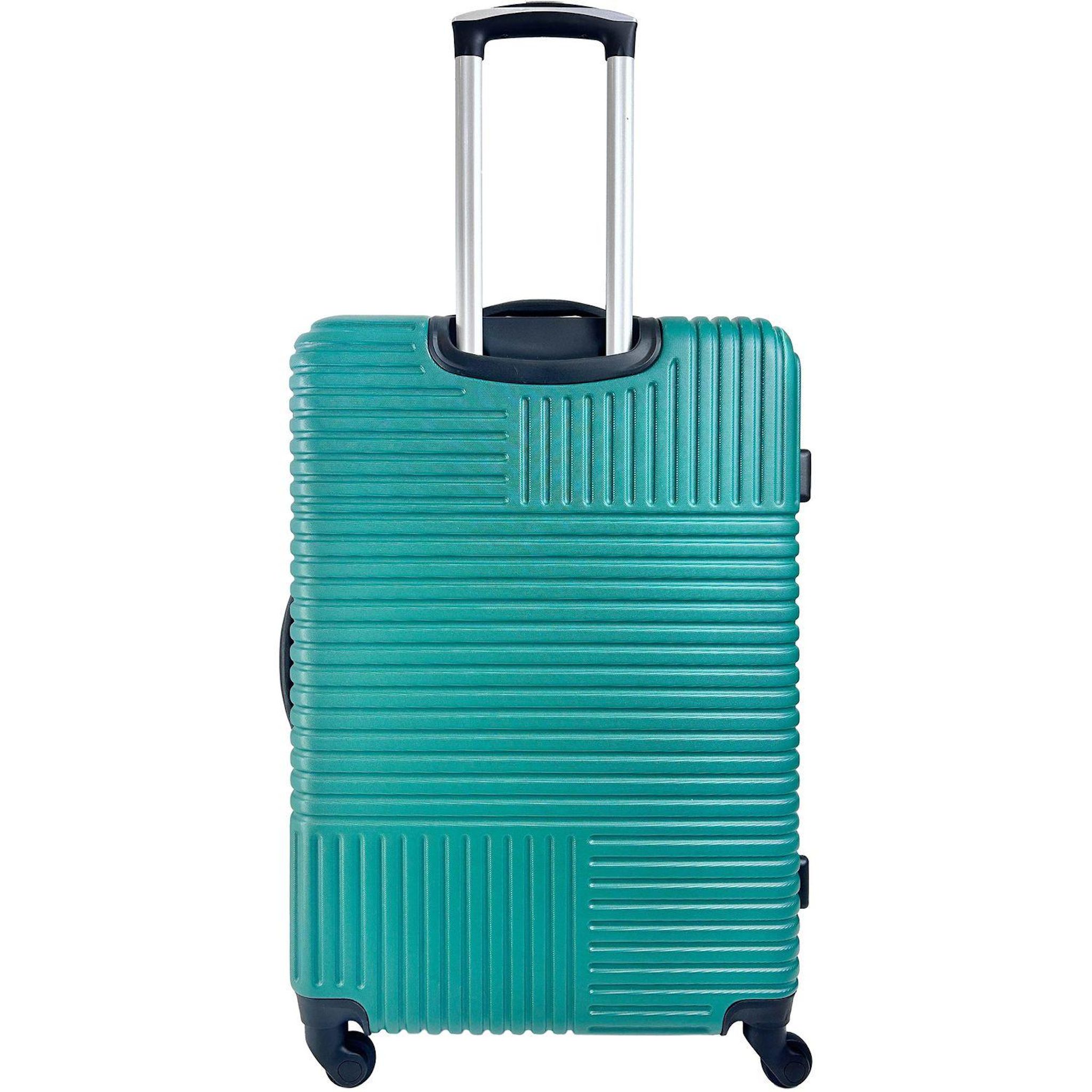 Voir la diapositive 8 : AIRPORT Valise ABS ZEN 55cm 4 roues - Vert