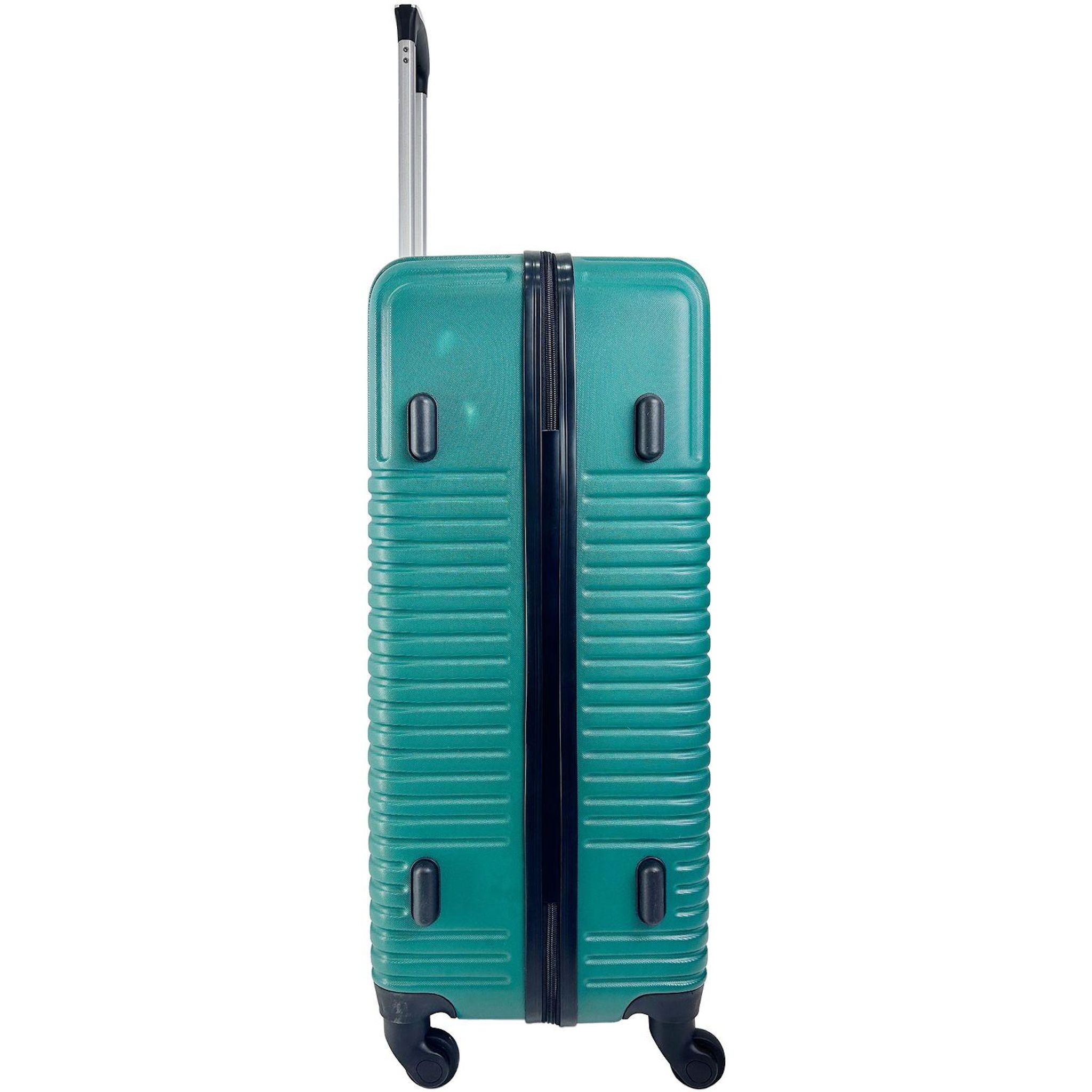 Voir la diapositive 9 : AIRPORT Valise ABS ZEN 55cm 4 roues - Vert