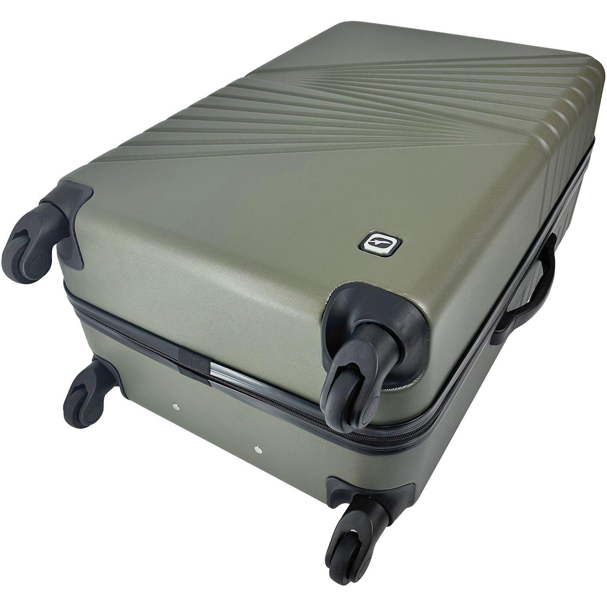Voir la diapositive 4 : AIRPORT Valise ABS Spotlight 70cm 4 roues - Kaki