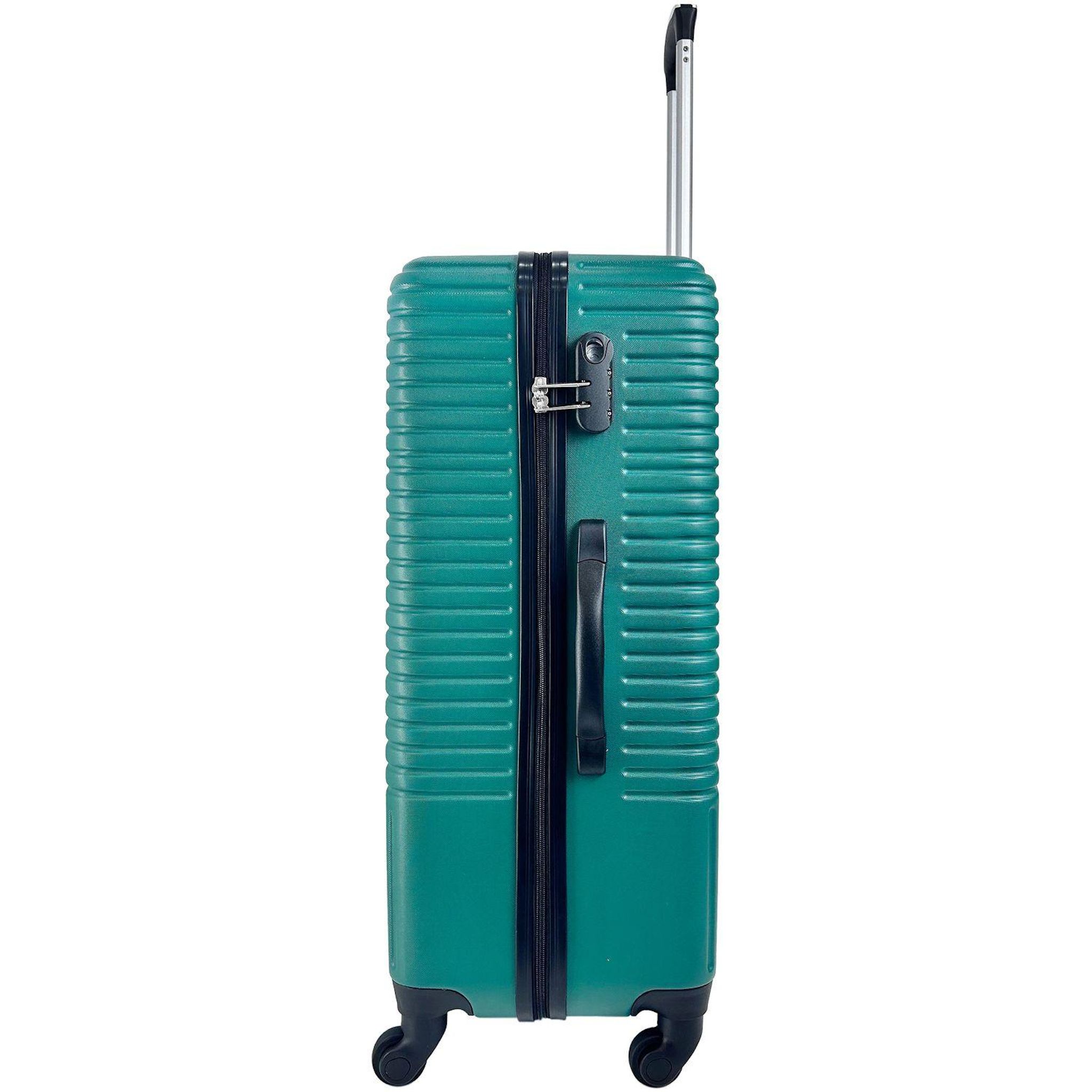 Voir la diapositive 7 : AIRPORT Valise ABS ZEN 65cm 4 roues - Vert
