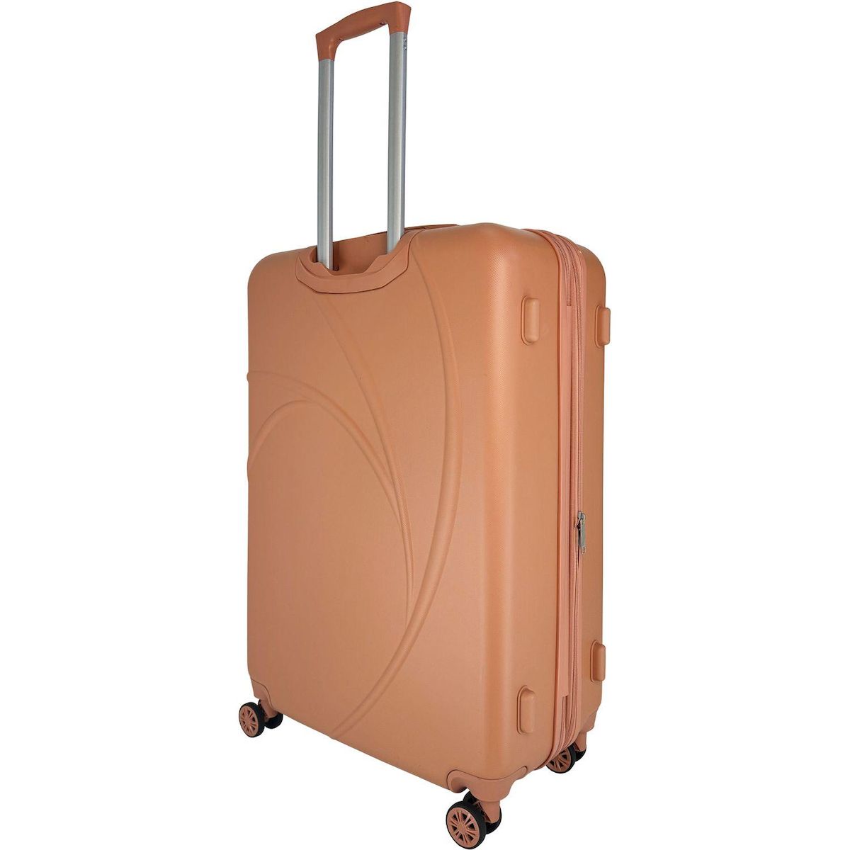 AIRPORT Valise ABS Blossom 55cm 8 roues - Rose
