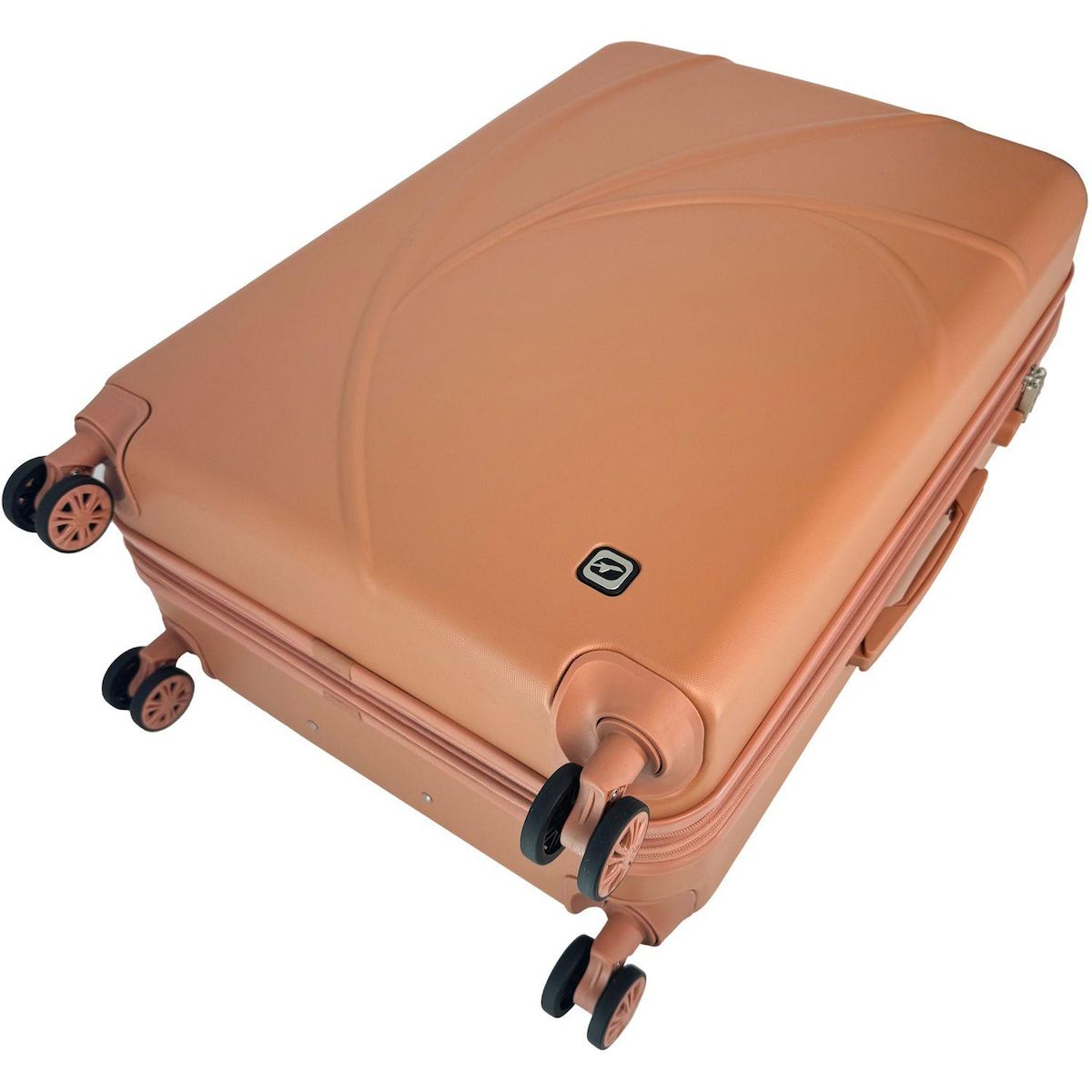 AIRPORT Valise ABS Blossom 55cm 8 roues - Rose