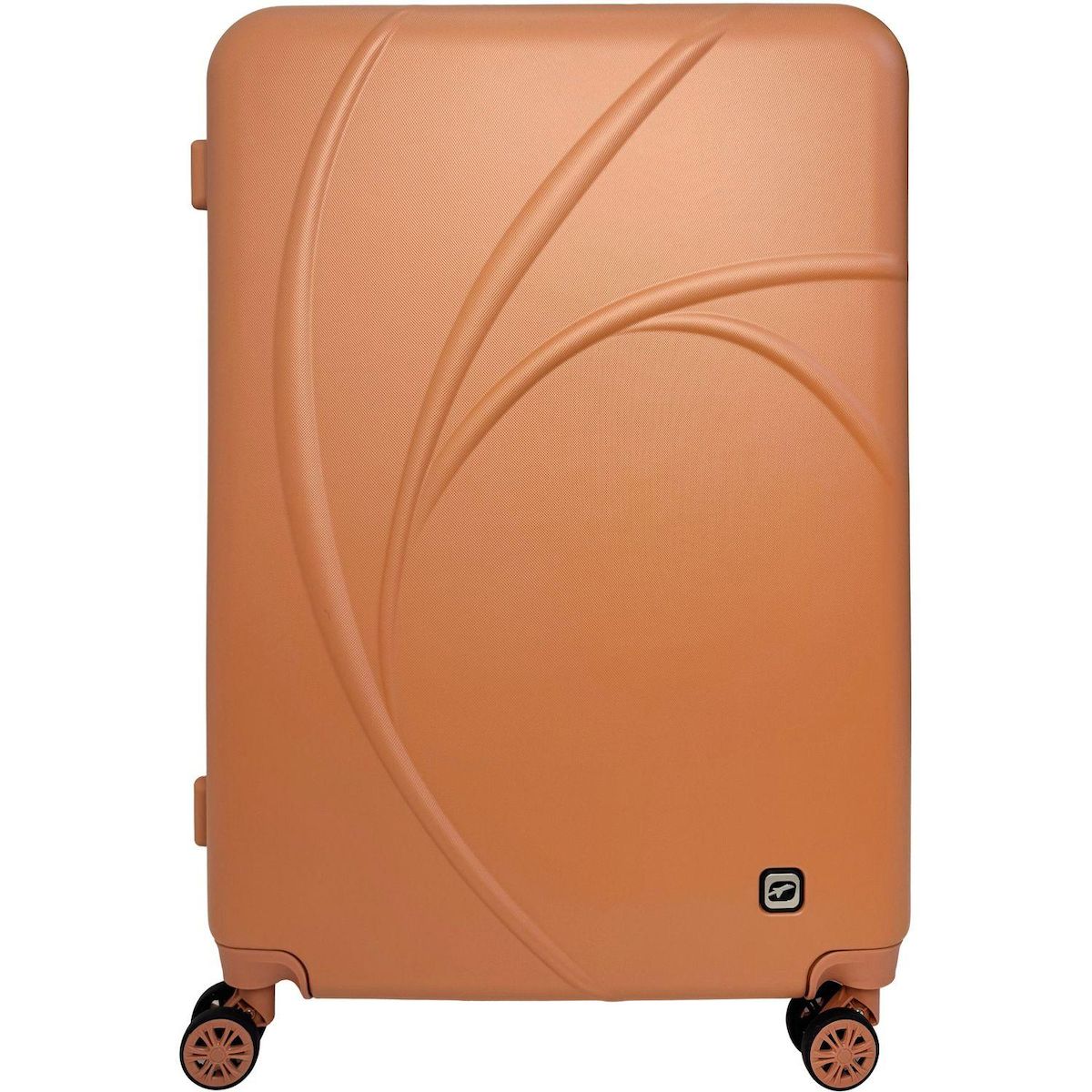 AIRPORT Valise ABS Blossom 55cm 8 roues - Rose