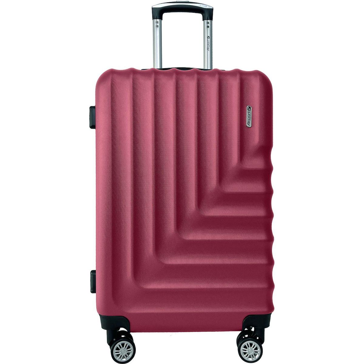 AIRPORT Valise ABS Linear 75cm 8 roues - Burgundy
