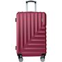 Voir la diapositive 2 : AIRPORT Valise ABS Linear 75cm 8 roues - Burgundy