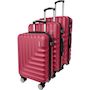 Voir la diapositive 10 : AIRPORT Valise ABS Linear 75cm 8 roues - Burgundy