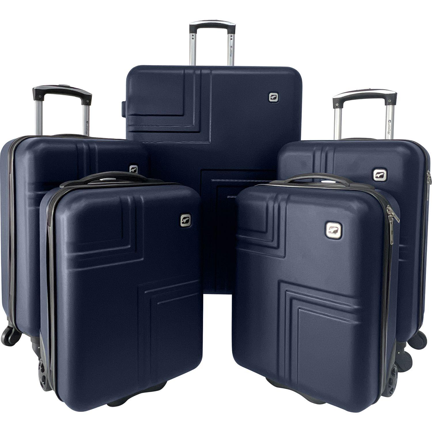 Voir la diapositive 8 : AIRPORT Valise ABS 53cm LINEA - Bleu