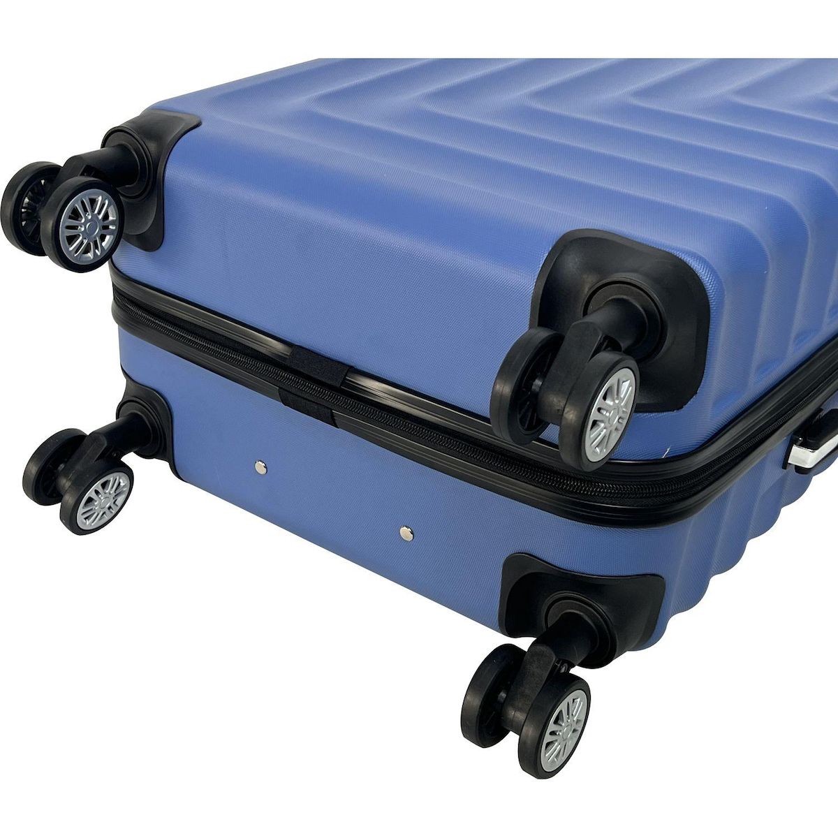 AIRPORT Valise ABS Linear 65cm 8 roues - Bleu