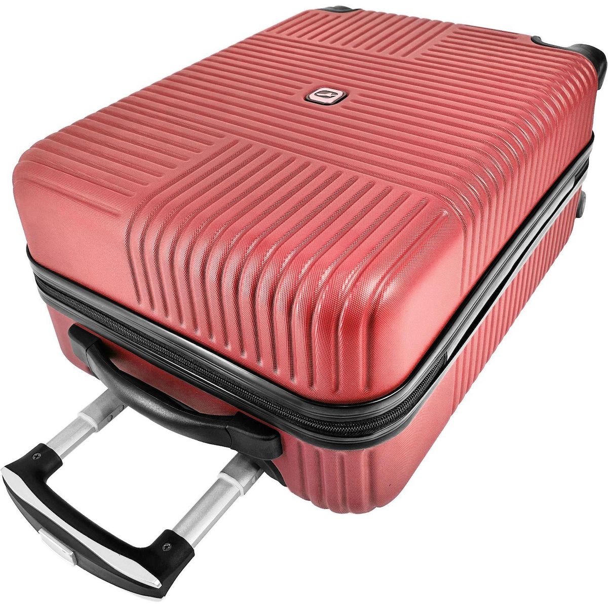 AIRPORT Valise ZEN ABS 55cm 4 roues - Roses