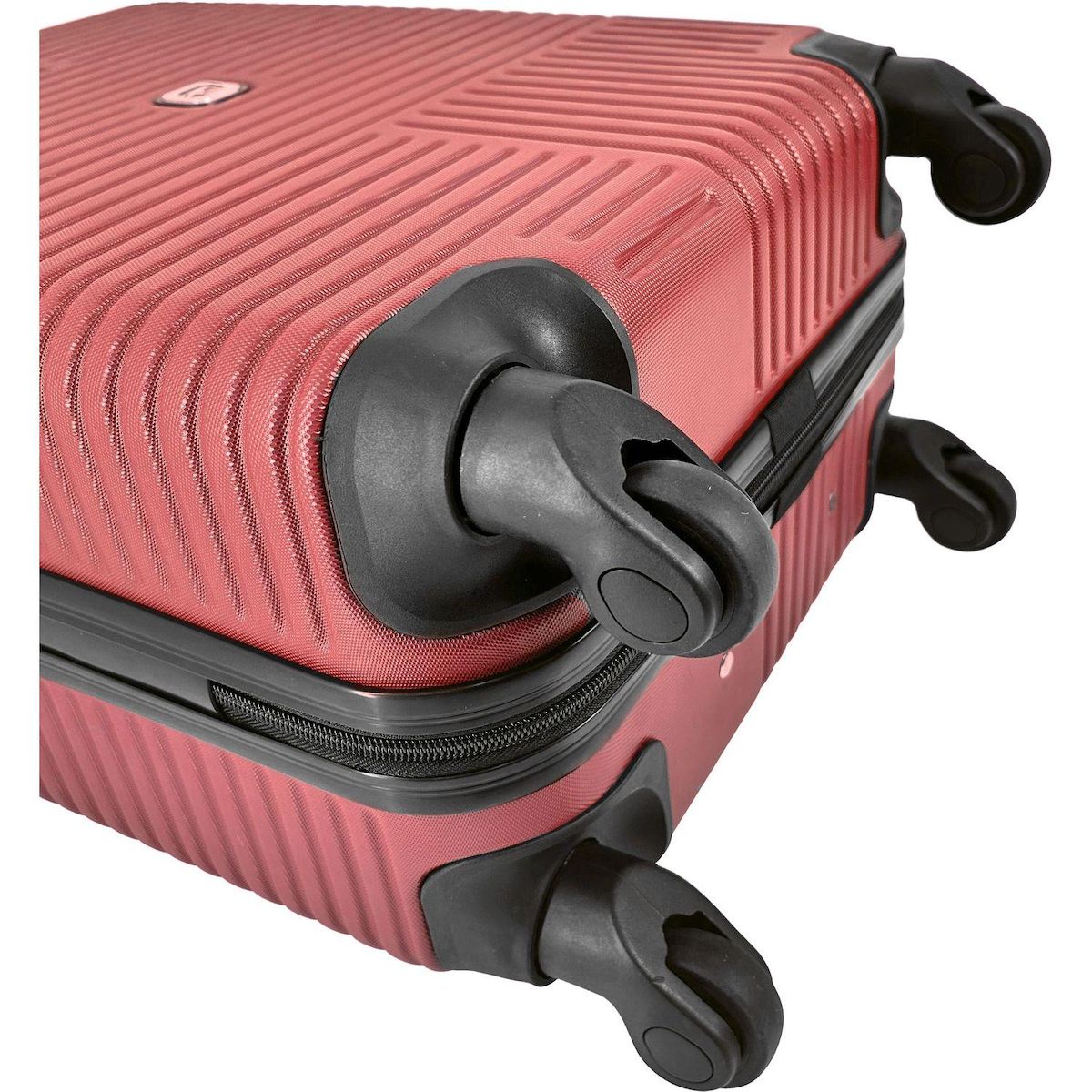 AIRPORT Valise ZEN ABS 55cm 4 roues - Roses