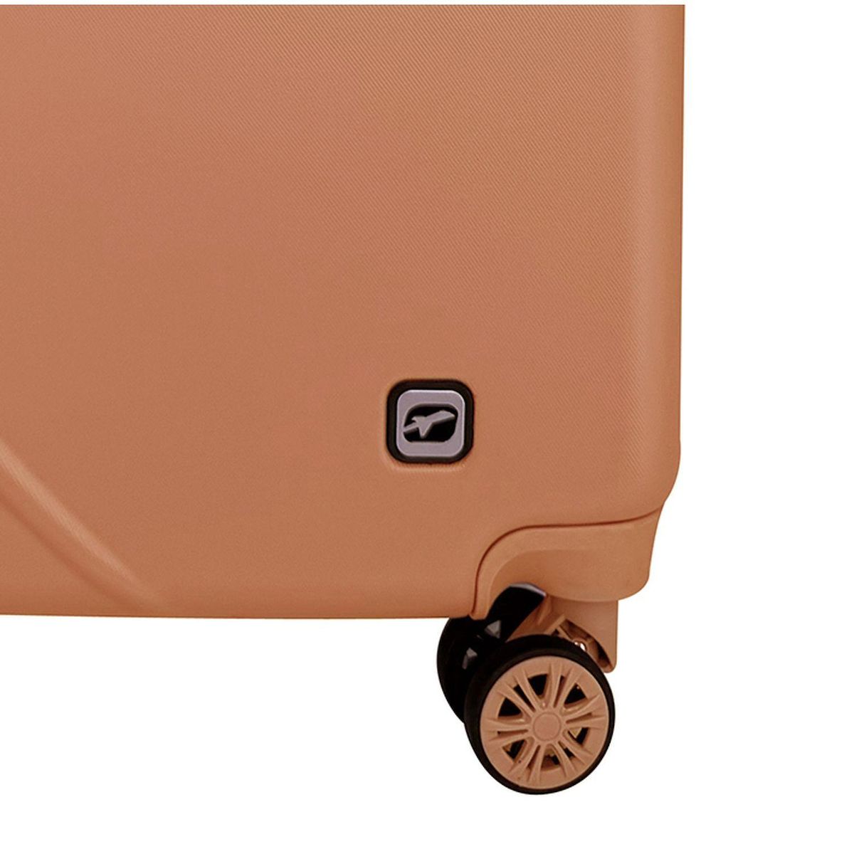 AIRPORT Valise ABS Blossom 75cm 8 roues extensible L - Rose