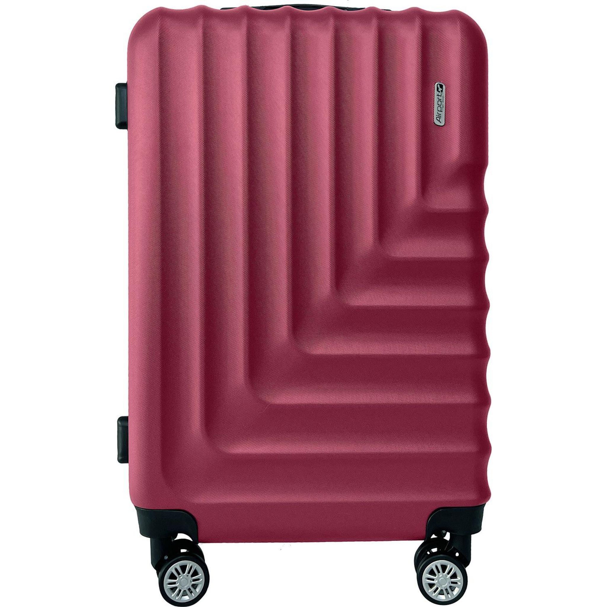 AIRPORT Valise ABS Linear 65cm 8 roues - Burgundy