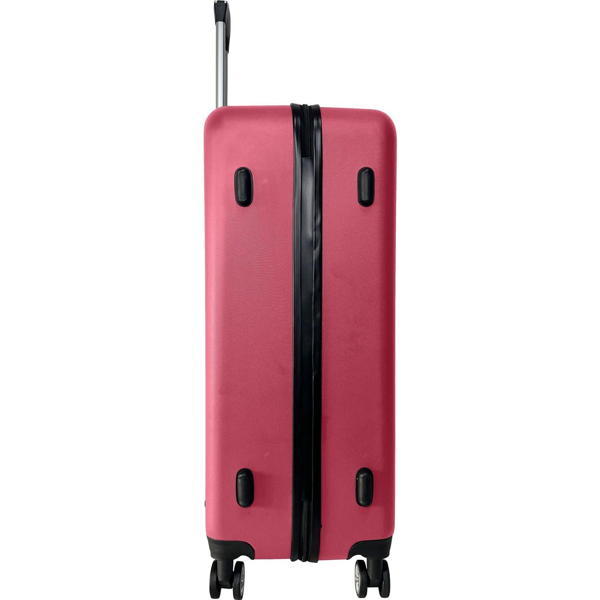 Voir la diapositive 3 : AIRPORT Valise ABS Linear 65cm 8 roues - Burgundy
