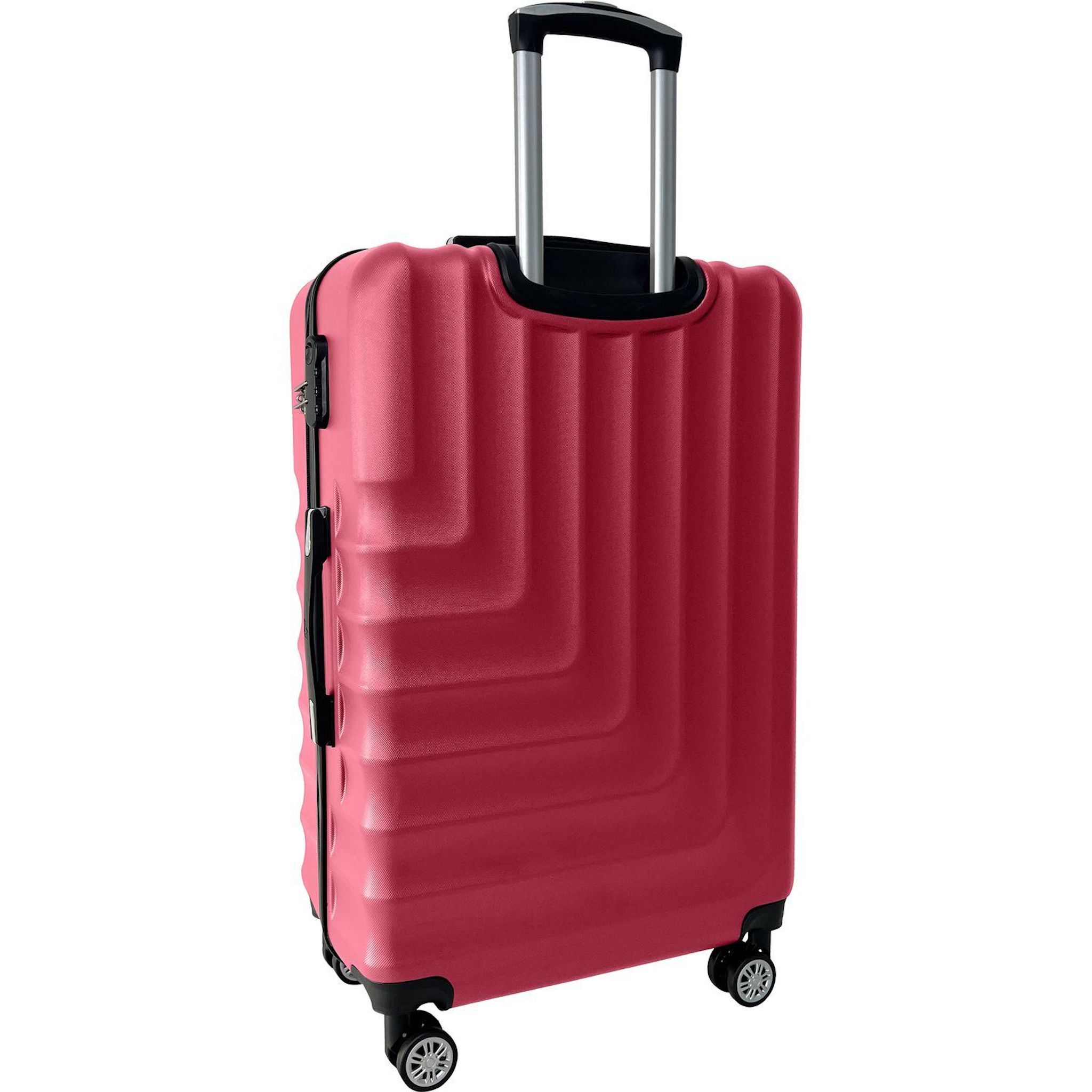 Voir la diapositive 4 : AIRPORT Valise ABS Linear 65cm 8 roues - Burgundy
