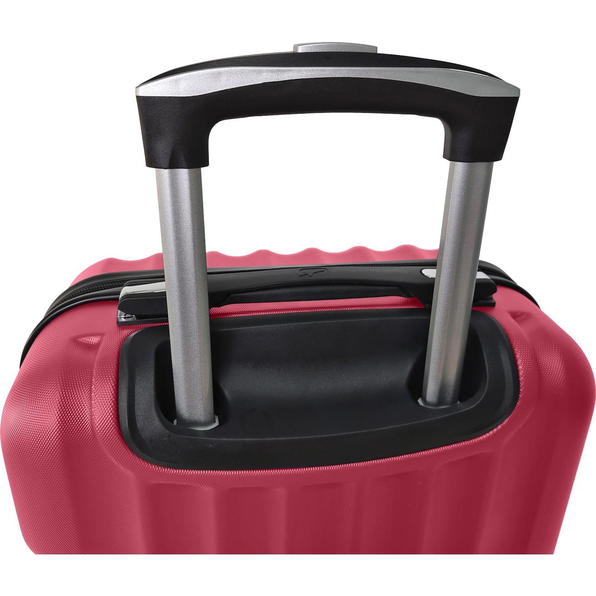 Voir la diapositive 5 : AIRPORT Valise ABS Linear 65cm 8 roues - Burgundy