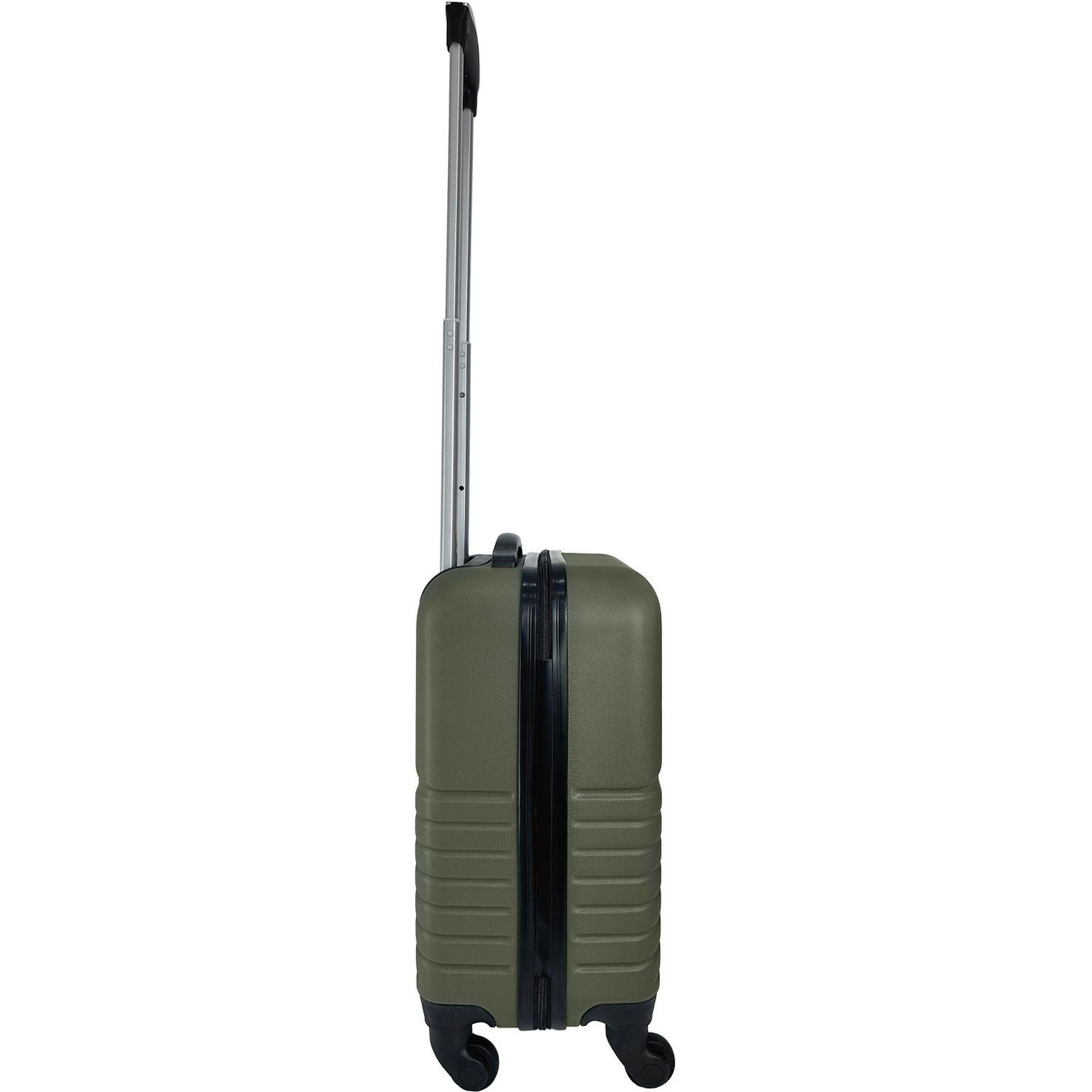 Voir la diapositive 9 : AIRPORT Valise ABS Spotlight 50cm 4 roues - Kaki