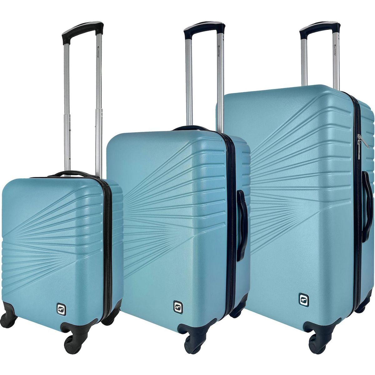 AIRPORT Valise Spotlight 70cm ABS 4 roues - Vert