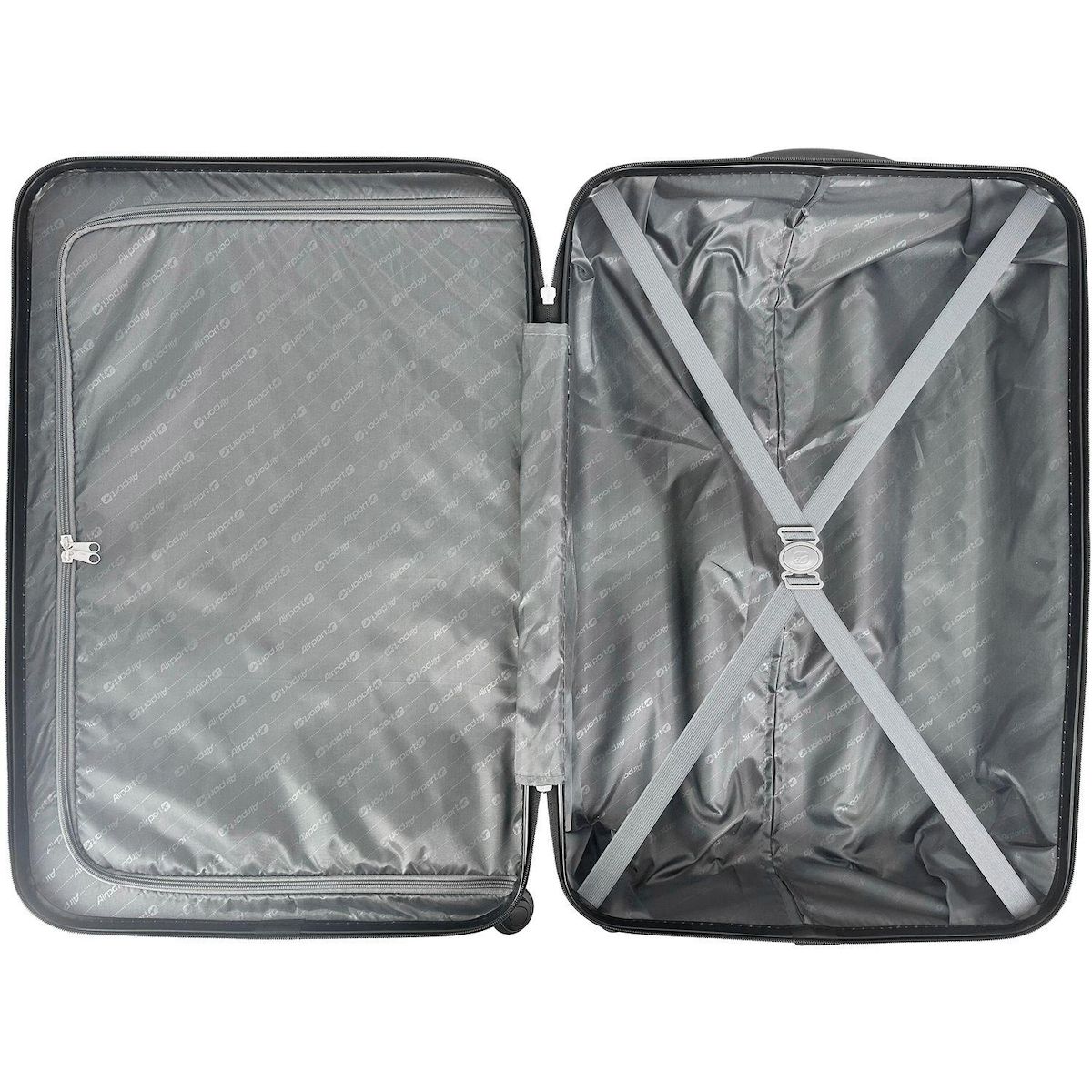 AIRPORT Valise Spotlight 70cm ABS 4 roues - Vert