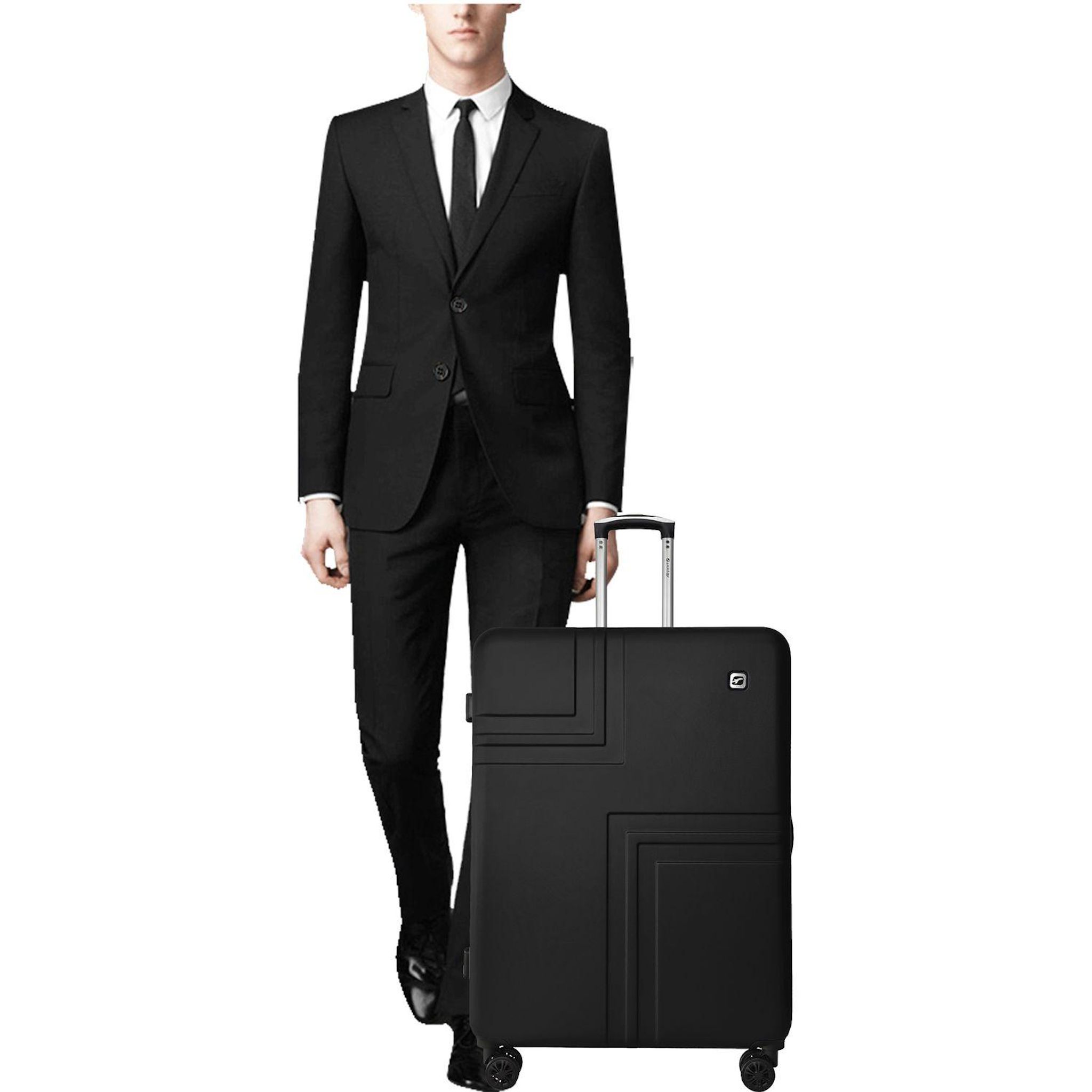 Voir la diapositive 9 : AIRPORT Valise LINEA ABS 76cm - Noir