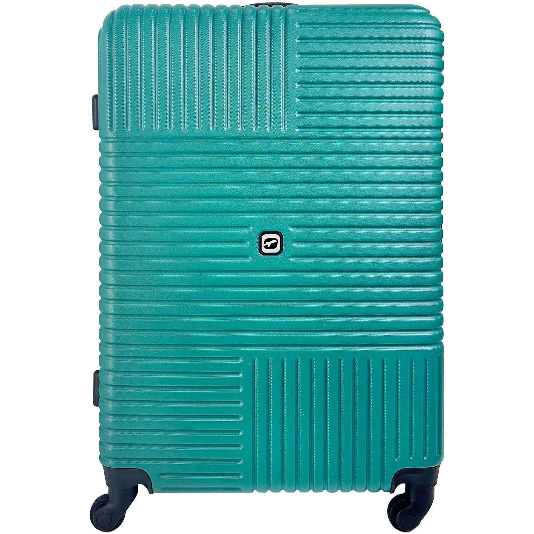 Voir la diapositive 15 : AIRPORT Valise ABS ZEN 75cm 4 roues - Vert