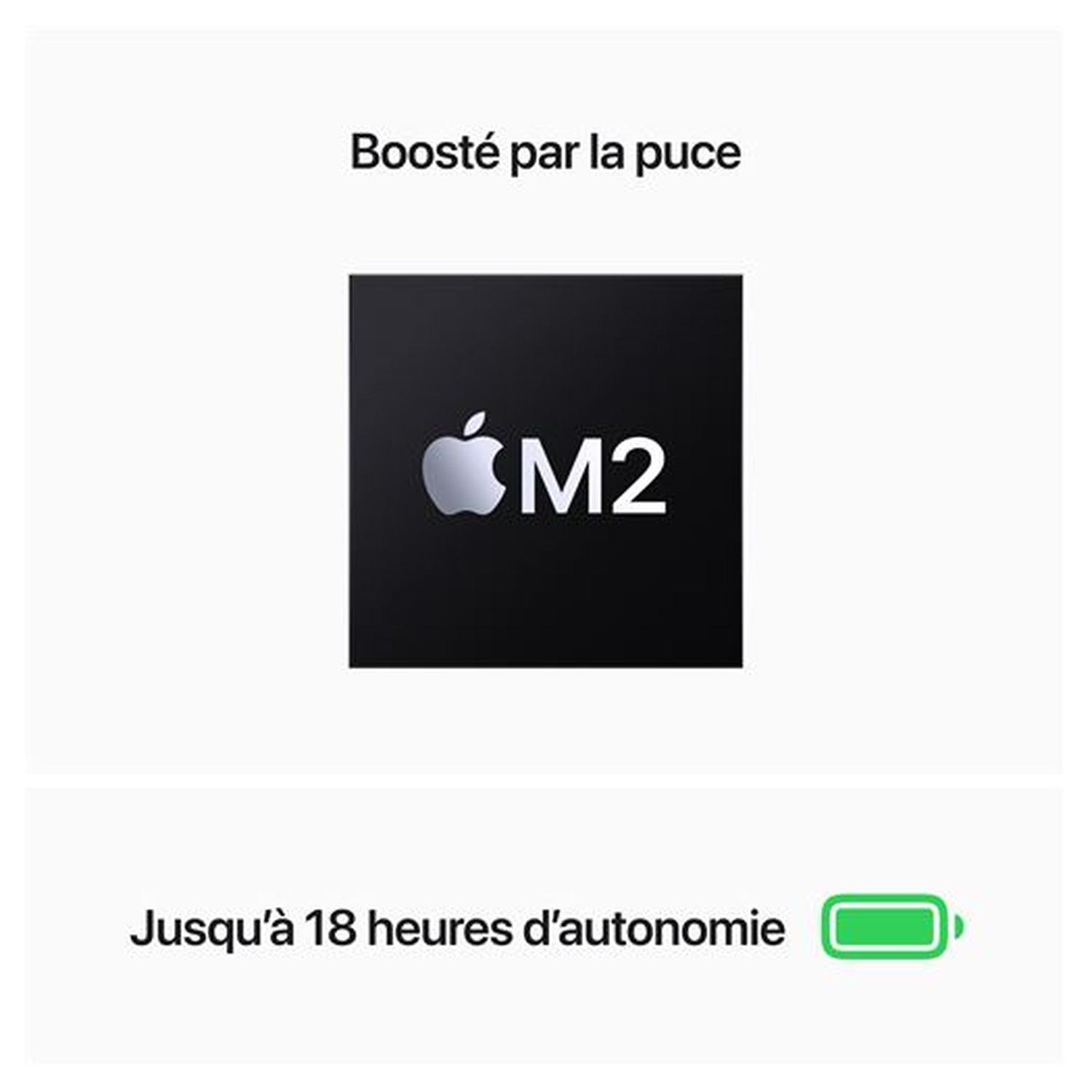 Voir la diapositive 3 : APPLE Ordinateur portable MacBook  Air 13" 256Go - Gris