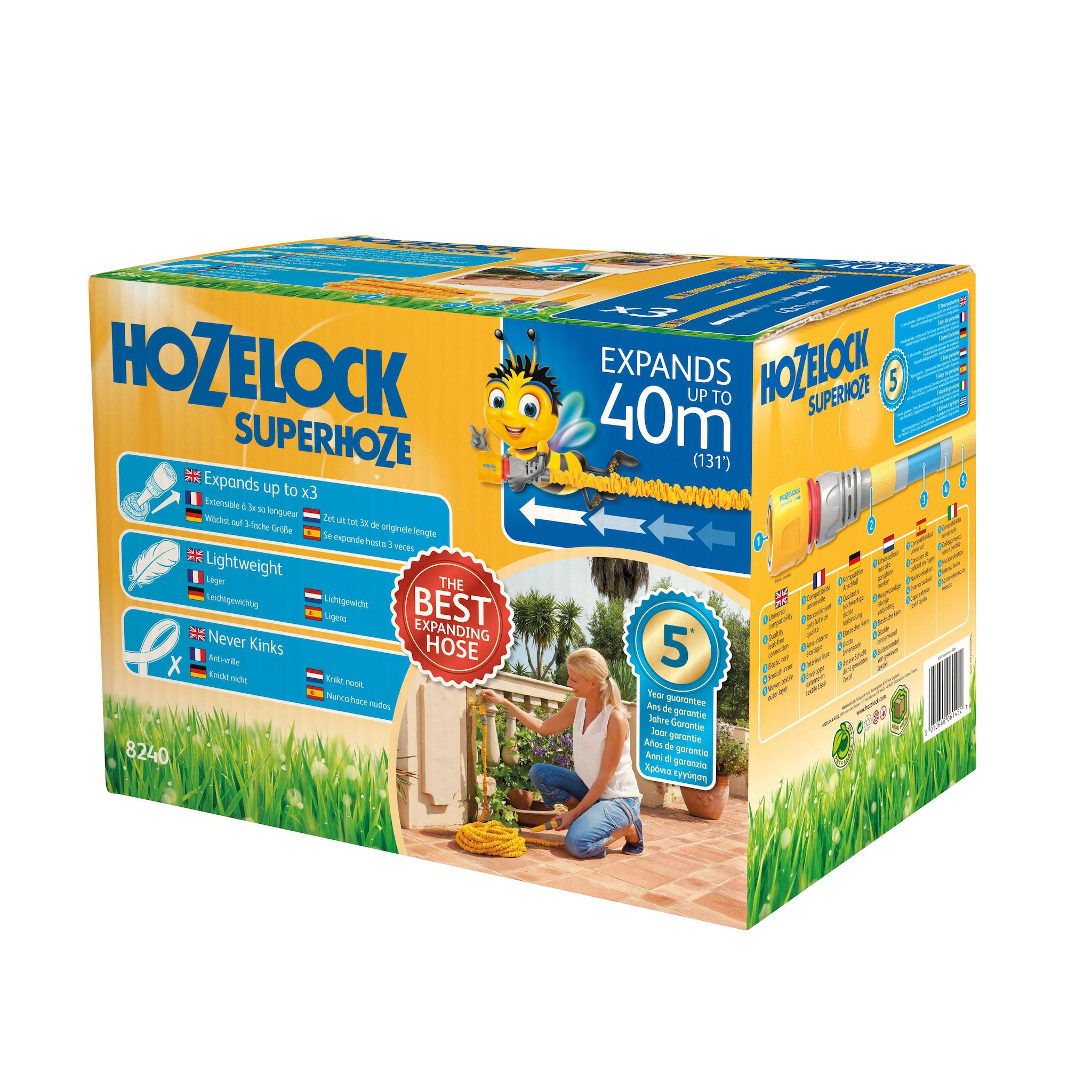 HOZELOCK Tuyau extensible 40m superhoze