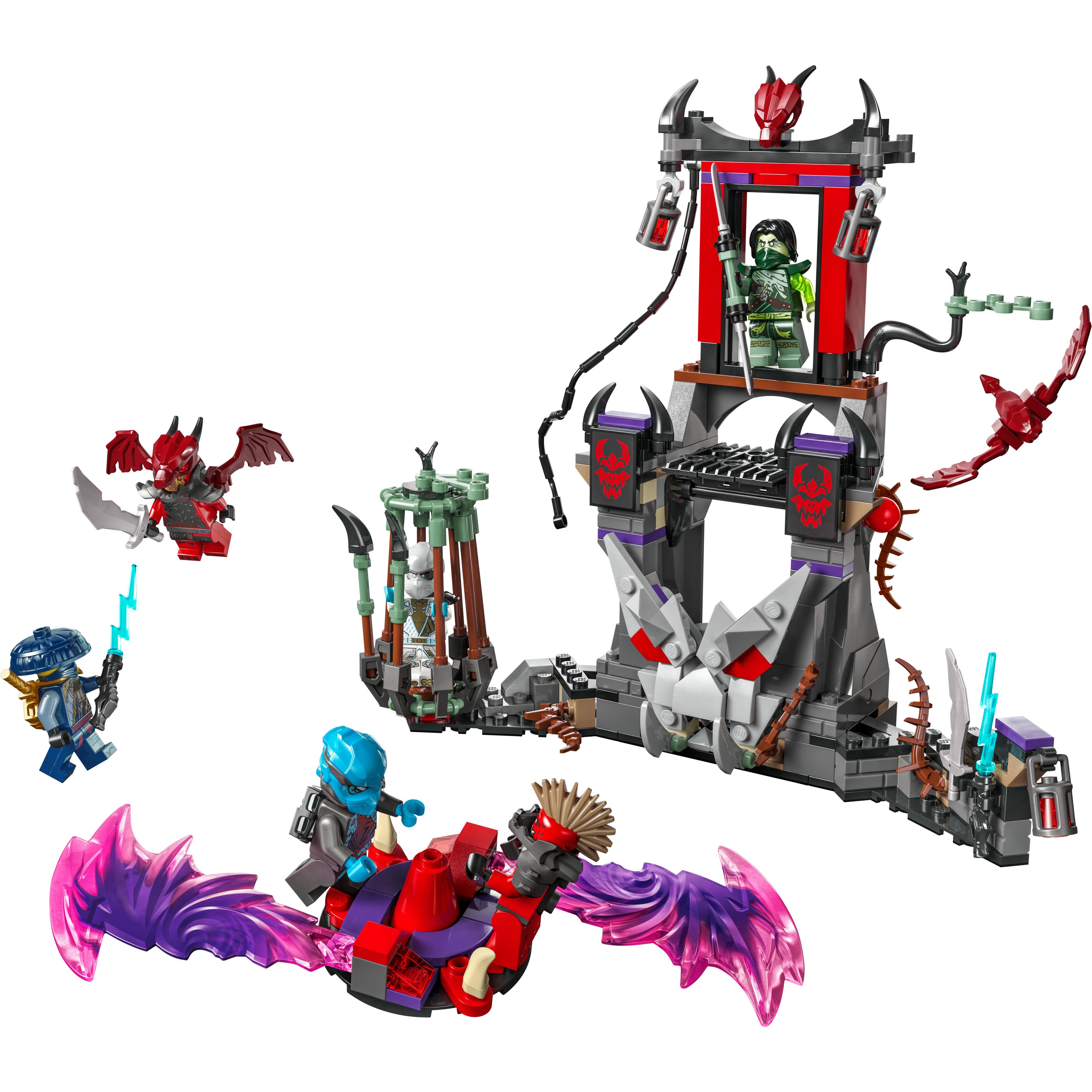 Voir la diapositive 2 : LEGO Ninjago 71841 - Le Village de la Tempête Draconique