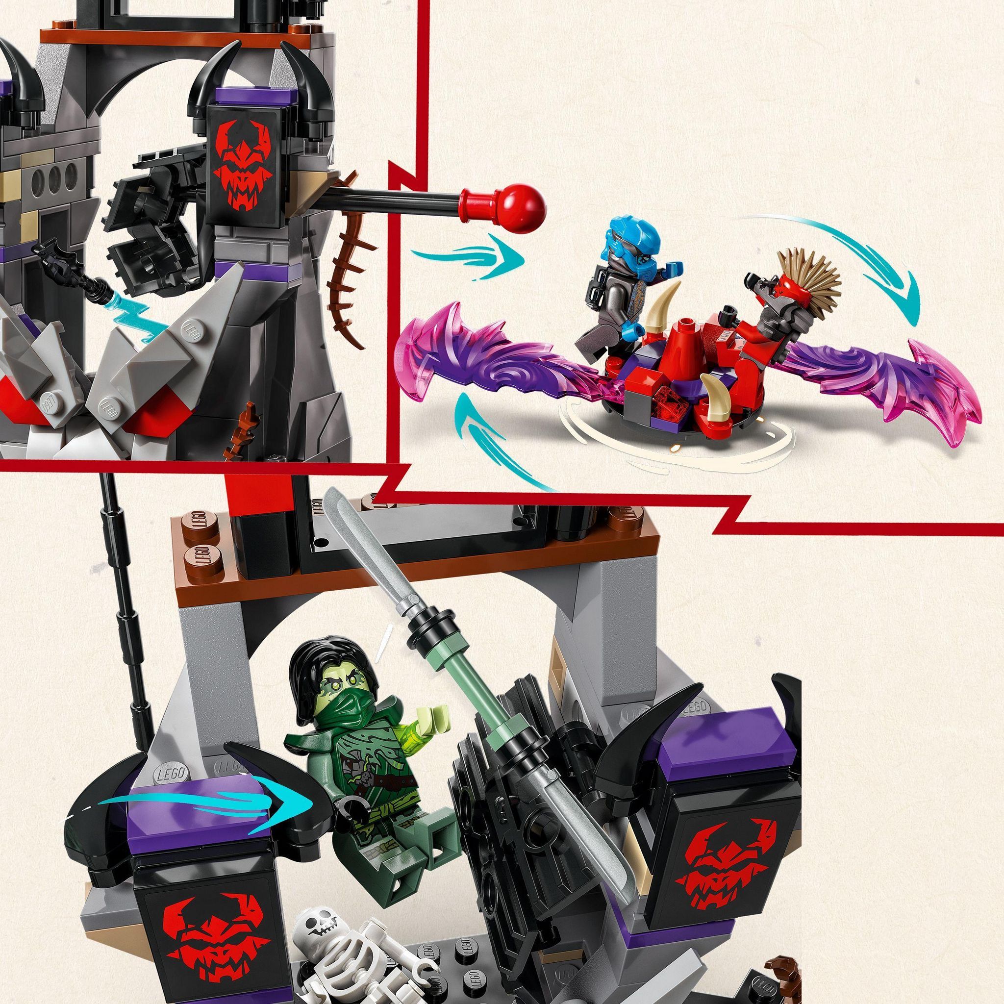 Voir la diapositive 5 : LEGO Ninjago 71841 - Le Village de la Tempête Draconique