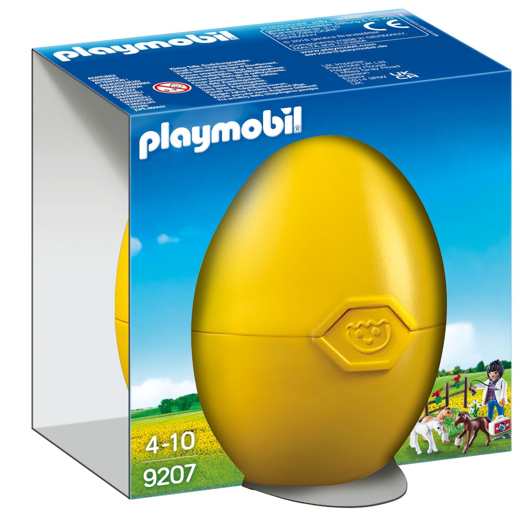 PLAYMOBIL 9207 - Œuf Vétérinaire avec Poulains