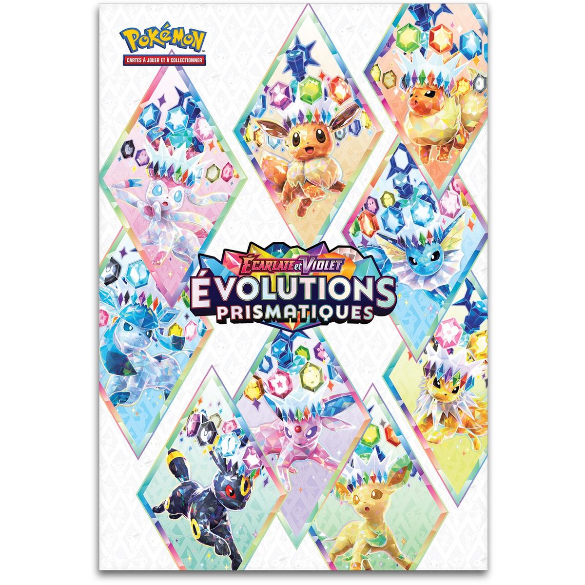 POKEMON Coffret Poster Pokémon Evolutions Prismatiques EV08.5