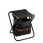 Voir la diapositive 2 : BLACK ET DECKER Tabouret de jardin avec sac à outils