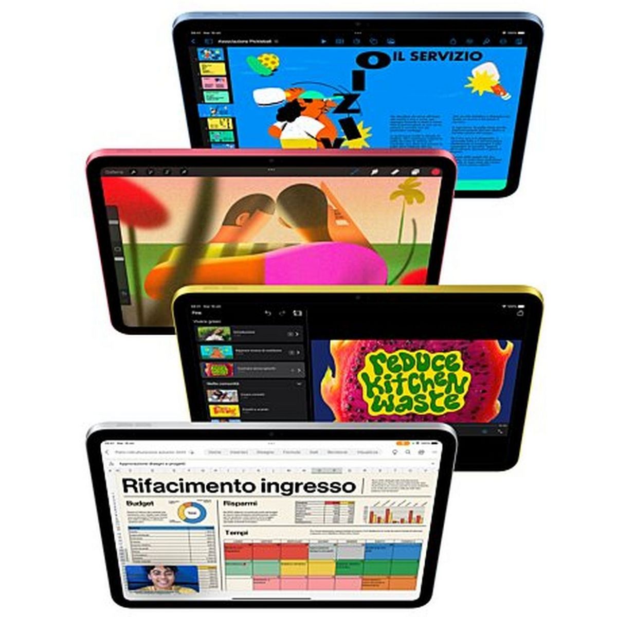 APPLE Tablette iPad 64Go 10.9 Pouces - Jaune