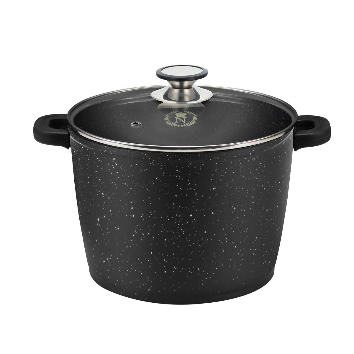 Marmite 28 cm en fonte d'aluminium tous feux dont induction