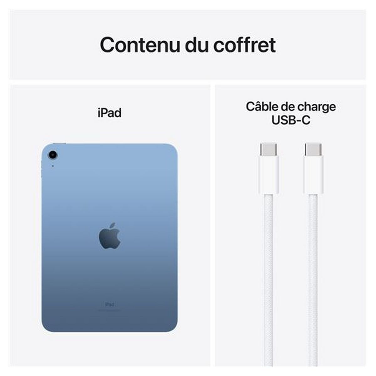 APPLE Tablette iPad 64Go 10.9 Pouces - Bleu