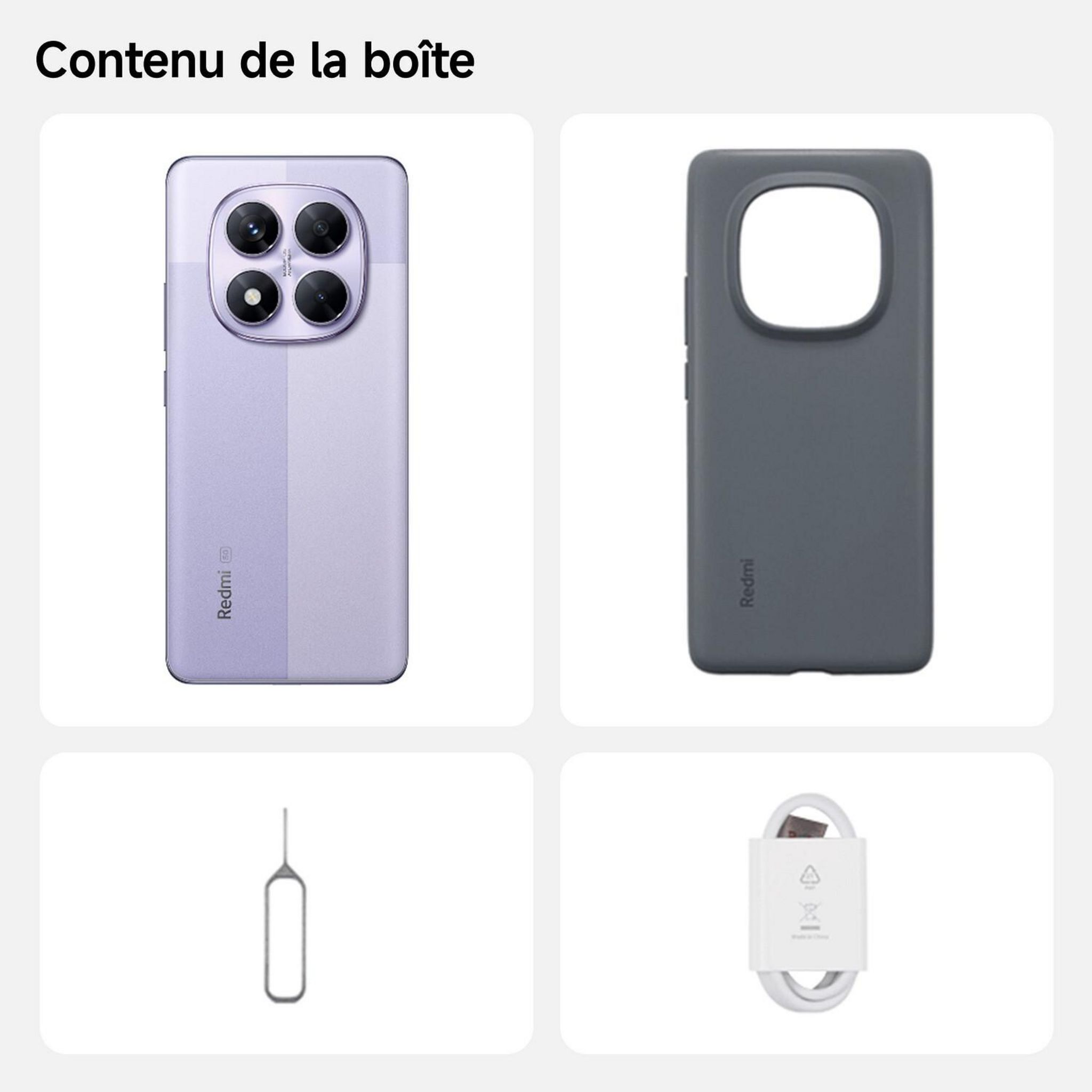 Voir la diapositive 7 : XIAOMI Redmi Note 14 Pro 5G 256Go - Violet