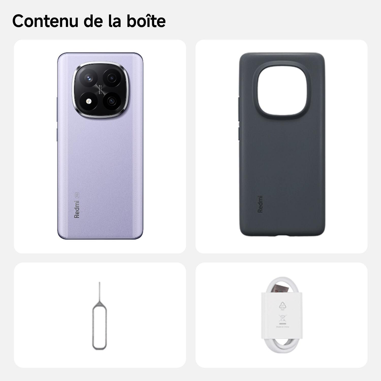 Voir la diapositive 7 : XIAOMI Redmi Note 14 Pro+ 5G 512Go - Violet