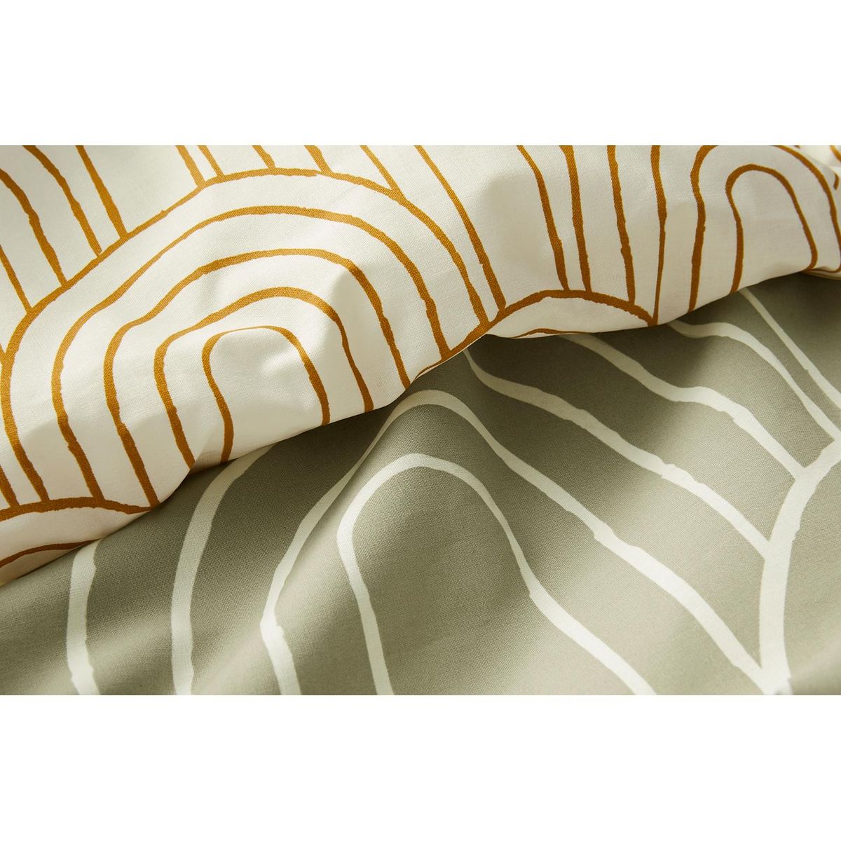 ACTUEL Parure housse de couette en coton 57 fils ANATOLE