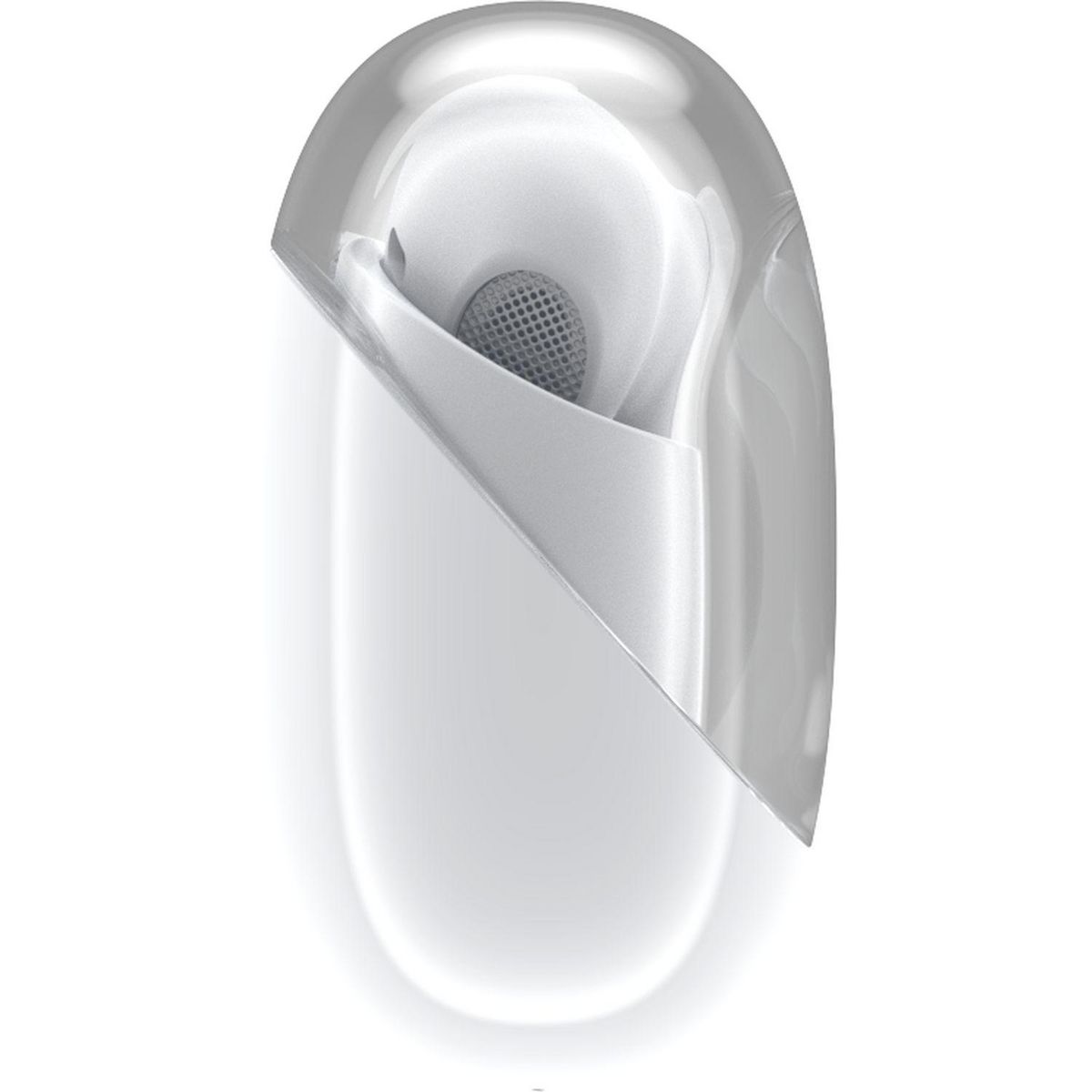 QILIVE Écouteurs Q1049 TWS - Blanc et Transparent