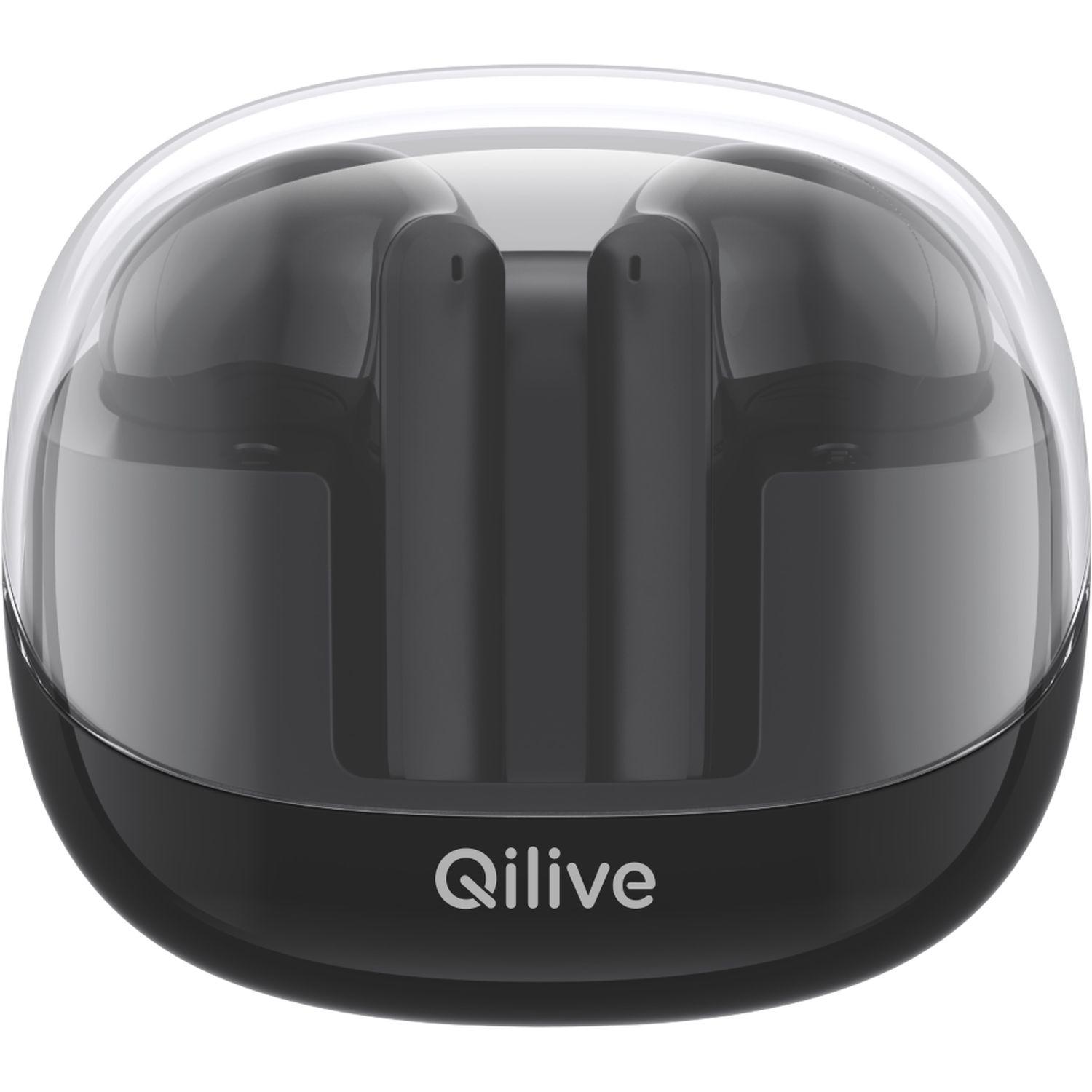 Voir la diapositive 2 : QILIVE Écouteurs Q1049 TWS - Noir et Transparent