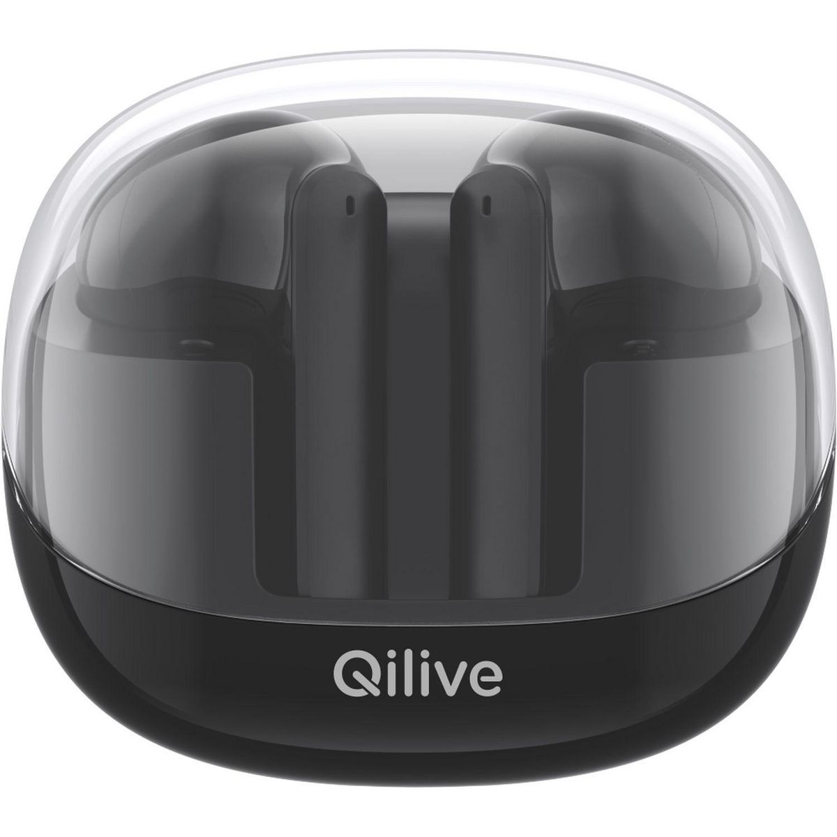 QILIVE Écouteurs Q1049 TWS - Noir et Transparent