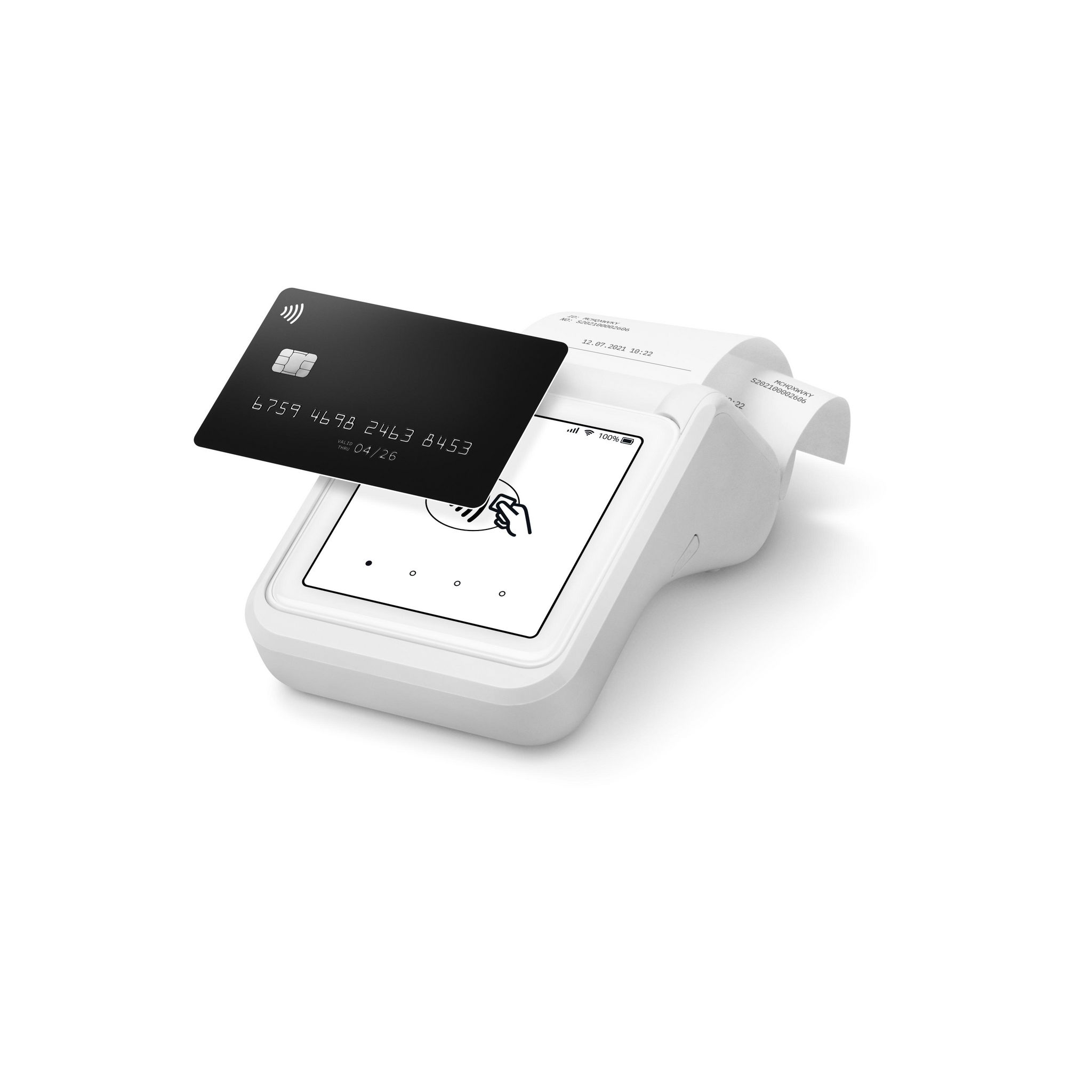 Voir la diapositive 2 : SUMUP Terminal de paiement Solo Lite Bundle - Blanc